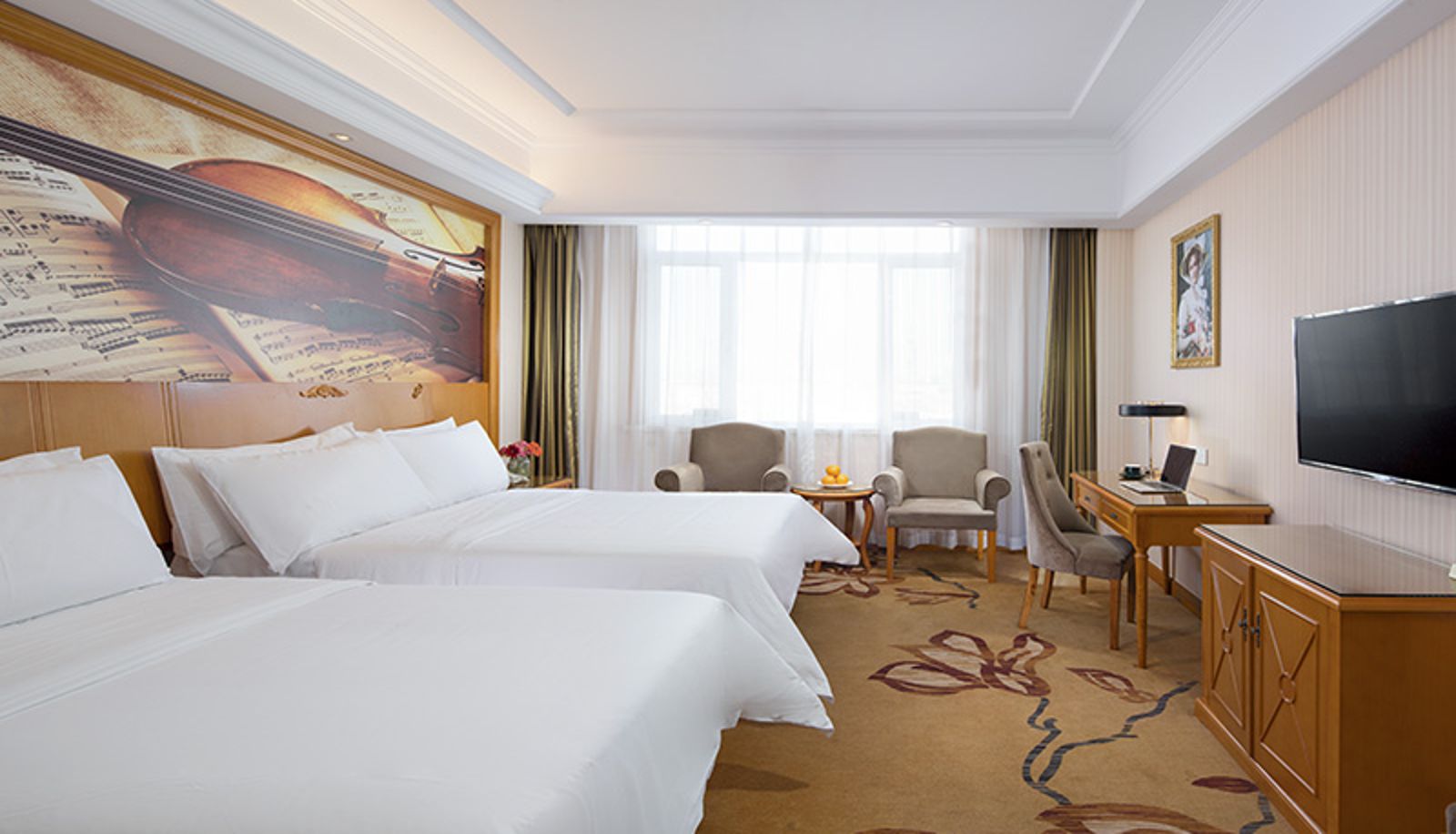 Chambre - Vienna Hotel Datong High-speed Railway Station Wanda Plaza Store Datong Railway Station Wanda Plaza