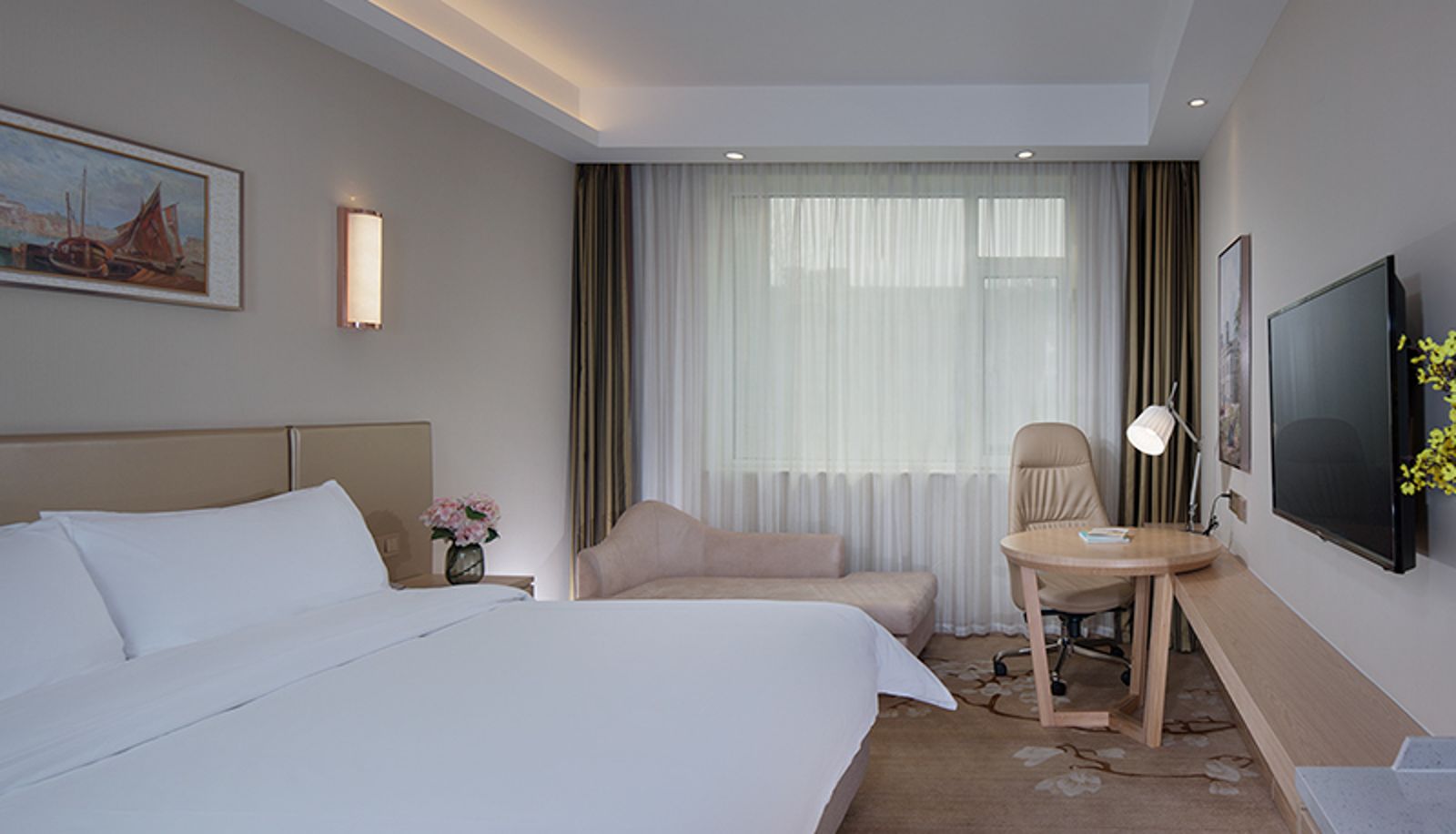 Zimmer - vienna hotel(Shijiazhaung Zhengding Gucheng Hotel) Shijiazhuang Zhengding Ancient City