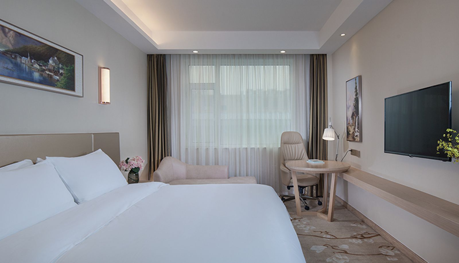 Zimmer - vienna hotel(Shijiazhaung Zhengding Gucheng Hotel) Shijiazhuang Zhengding Ancient City