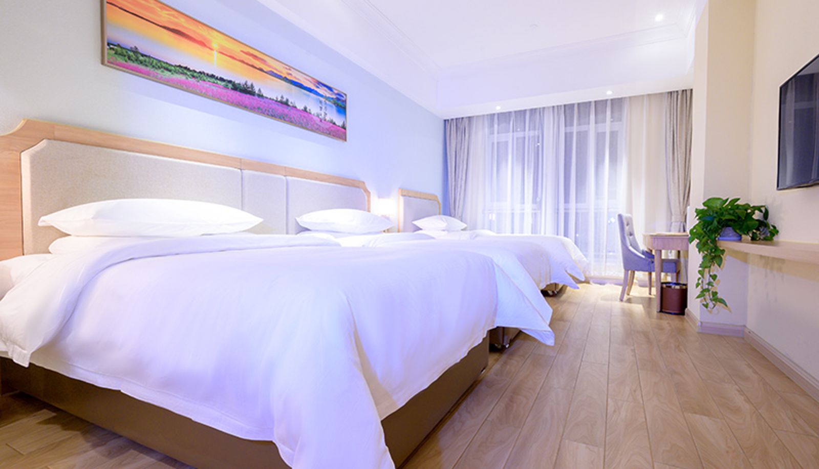 Zimmer - Vienna SanHao Hotel(Hebei Cangzhou Huanghua Zhongjie Hotel) Cangzhou Huanghua Zhongjie