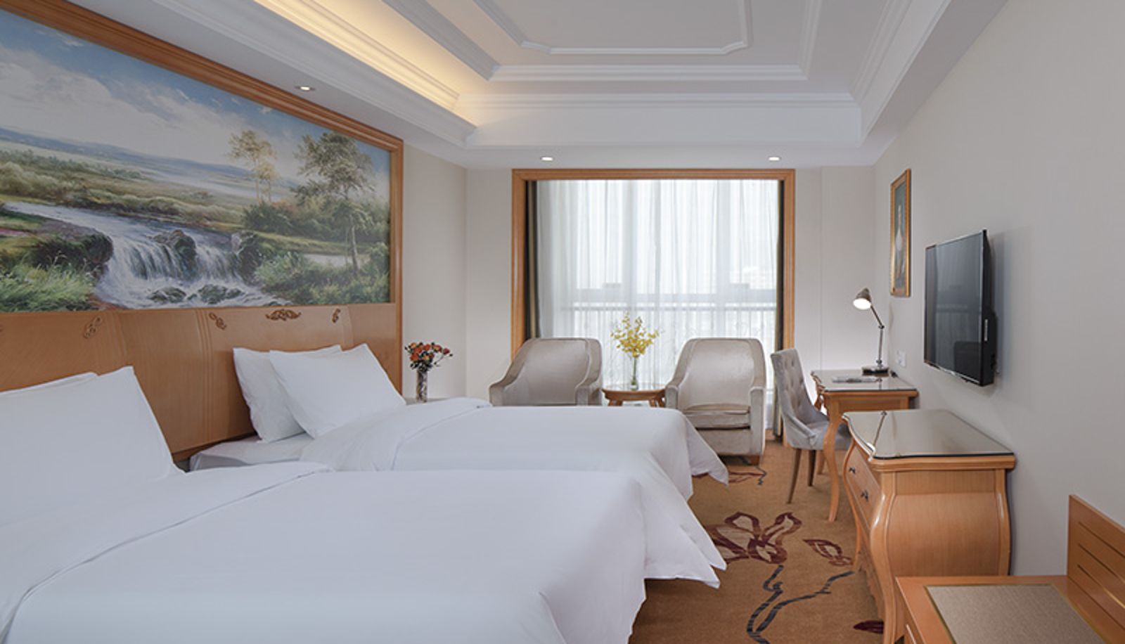 Zimmer - Vienna Intemational Hotel Hebei Langfang Daxing International Airport Hebei Langfang Daxing International Airport