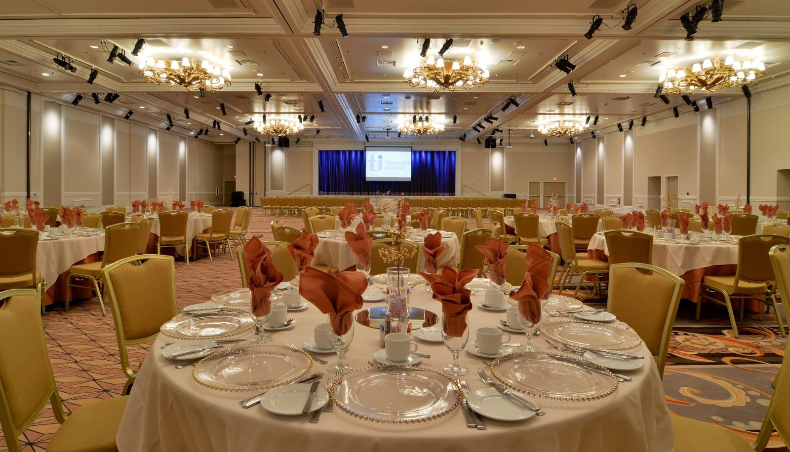Salle de banquet - Treasure Island Las Vegas - TI Hotel & Casino a Radisson Hotel