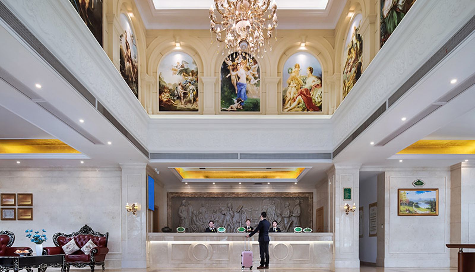 Lobby - Vienna Hotel Wuxi Railway Station Tourism and Business College Wuxi Guangshi Road