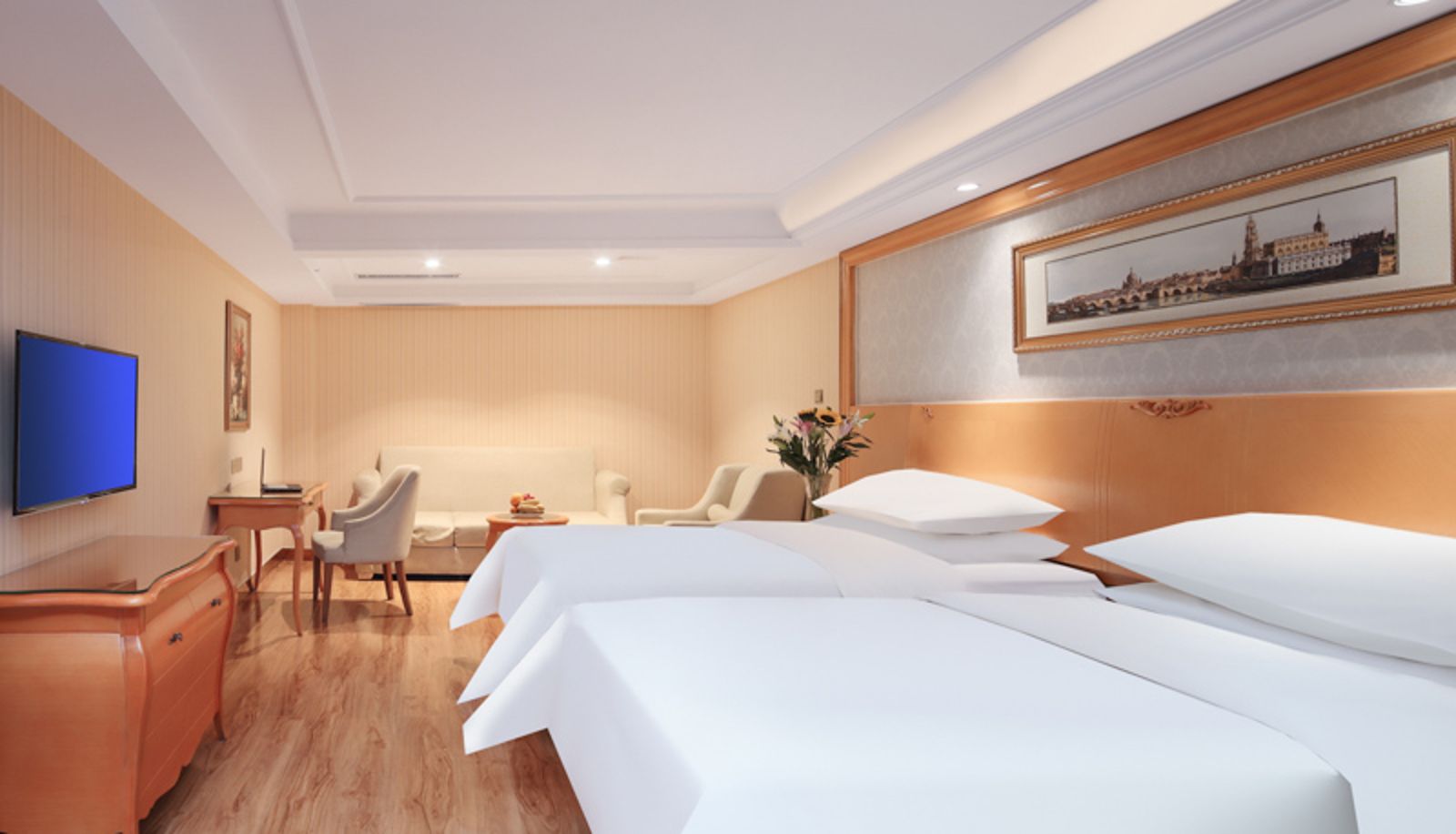 Chambre - Vienna Classic Hotel(Lanzhou Yantan Science And Education City  Hotel) Lanzhou Yantan science and Education City