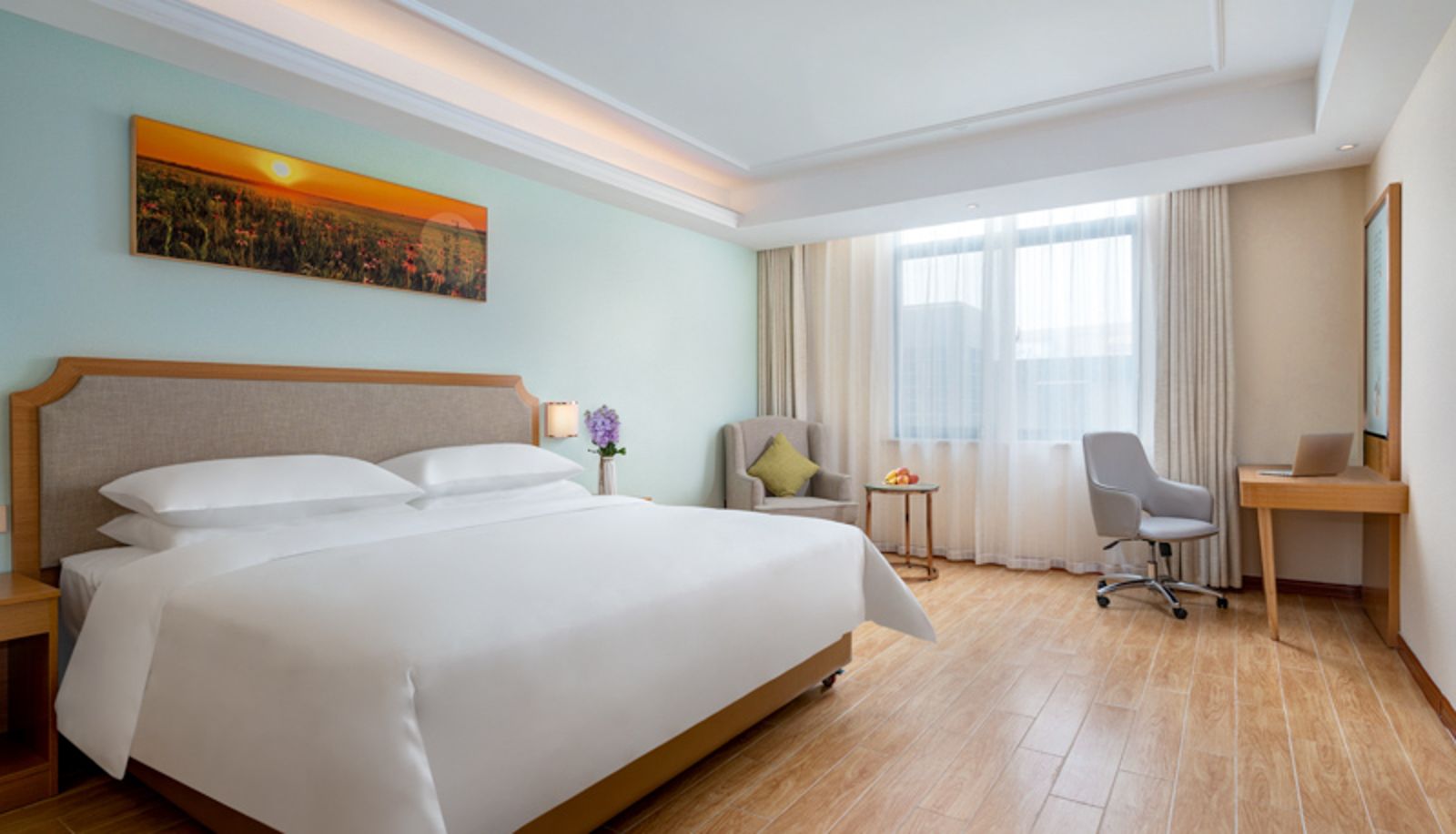 Room - Vienna SanHao Hotel((Hefei South Railway Station Huaxia International Tea Expo City Hotel) Hefei South Station Huaxia International Tea Expo City