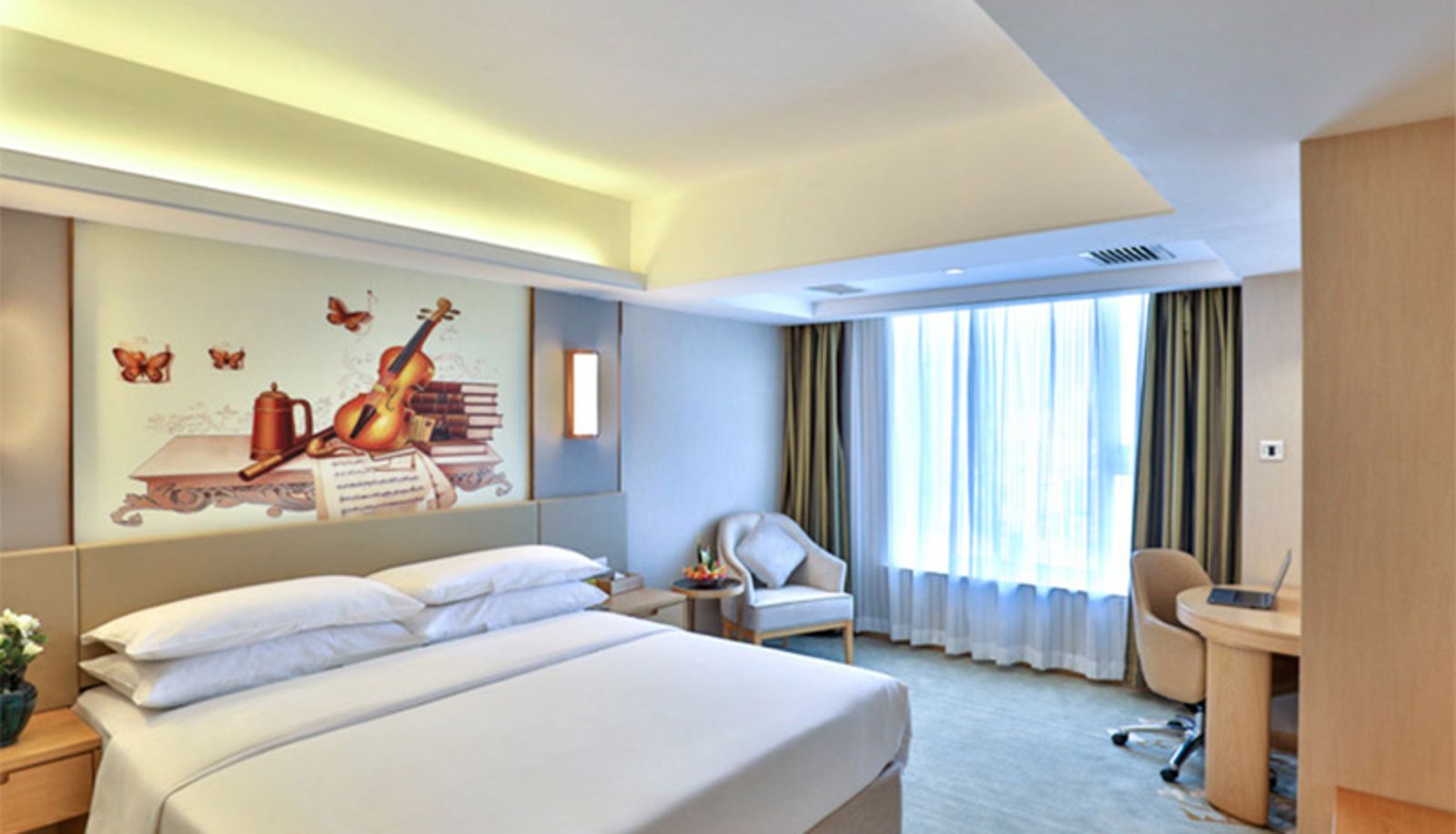 Kamer - Vienna International Hotel (Lanzhou University Wanda Plaza Branch) Wanda Plaza, Lanzhou