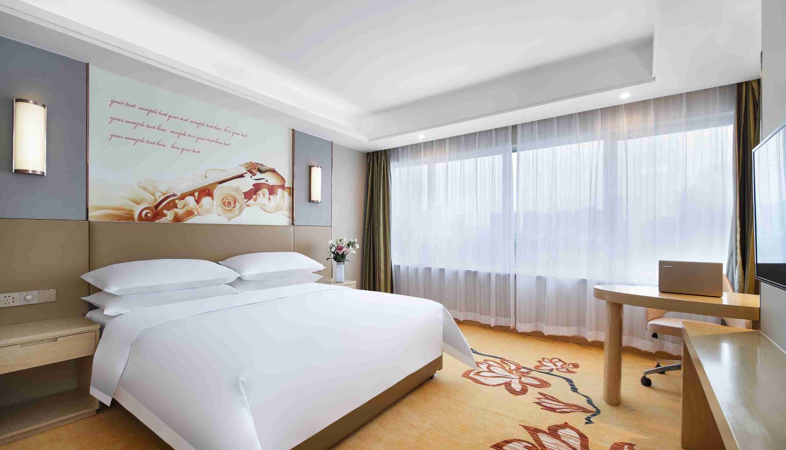 Zimmer - Vienna International Hotel Financial Port Branch of Hefei Binhu Convention and Exhibition Center Hefei Binhu