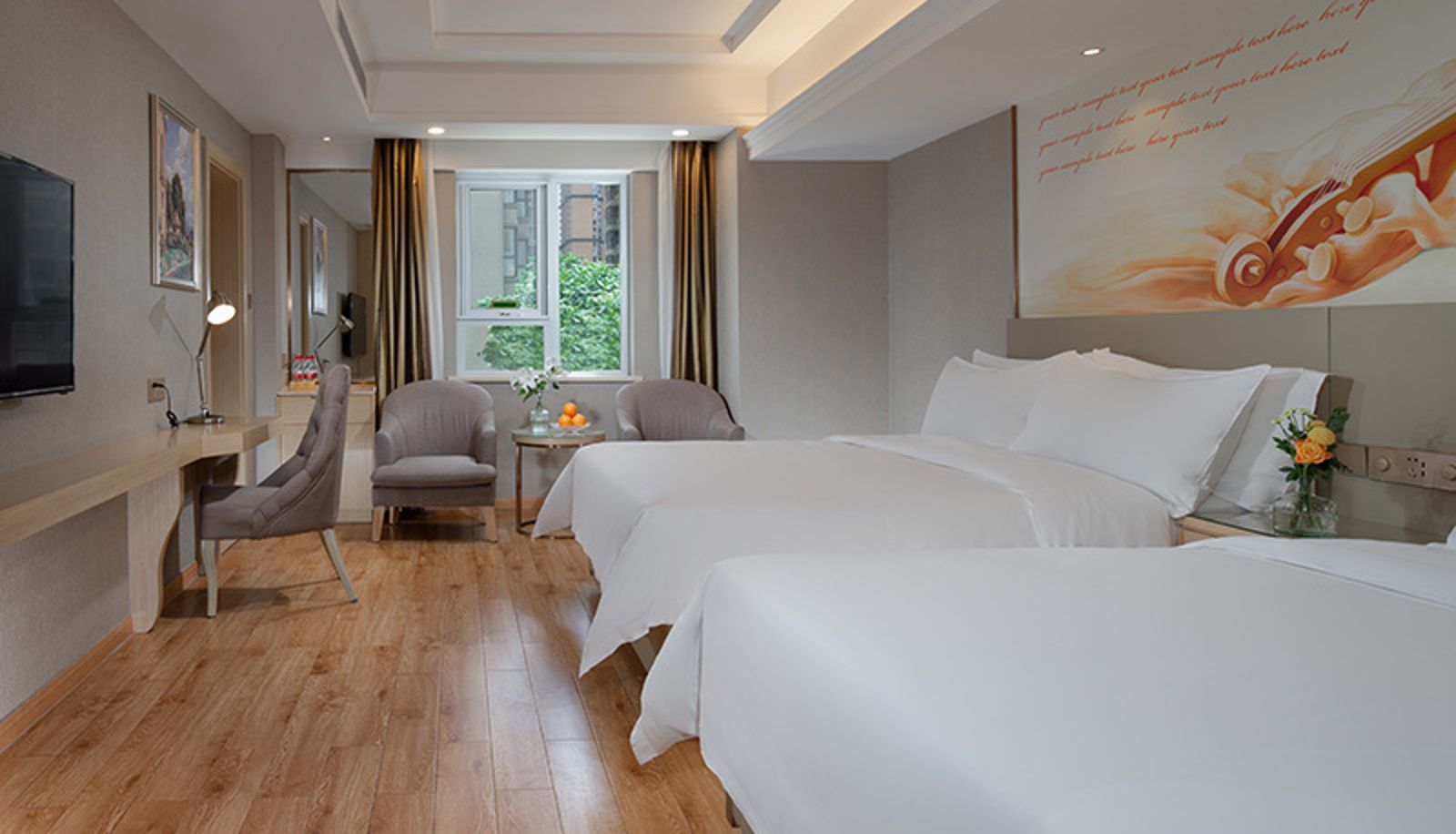 Chambre - VIENNA HOTEL (xi'an bell tower south gate Small Wild Goose Pagoda) (Xi'an Nanmen