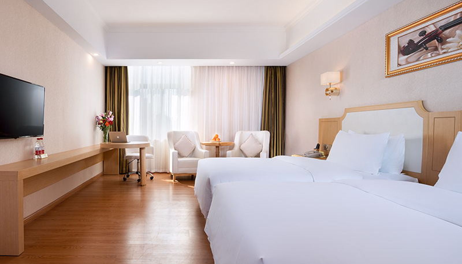 Zimmer - Vienna SanHao Hotel (Anhui Huoshan Hotel) Anhui Huoshan