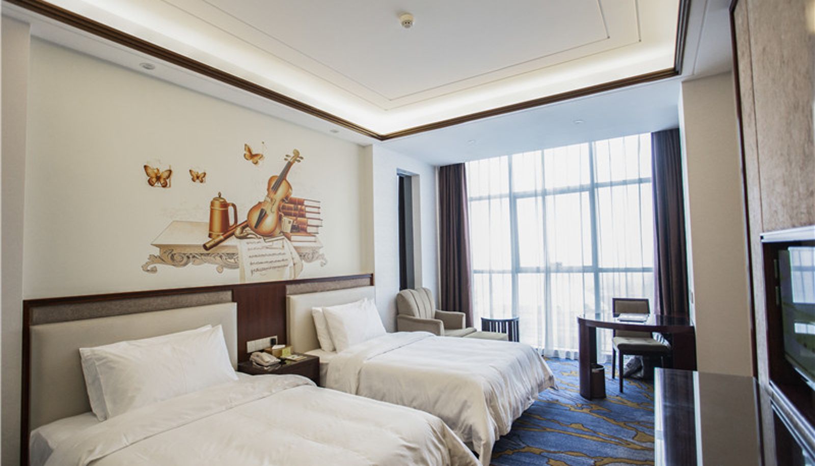 Chambre - Vienna Classic Hotel(Mount Emei Crystal Plaza Hotel) Crystal Plaza, Emei station, Leshan, Sichuan