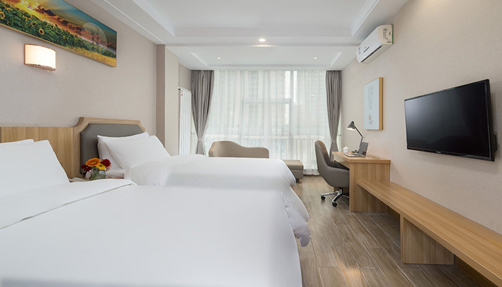 Exterior view - Vienna SanHao Hotel(Liaocheng Wanda Plaza Hotel) Shandong Liaocheng Wanda Plaza