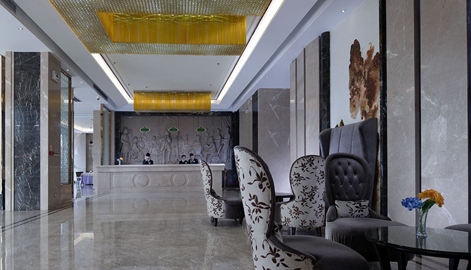 Lobby - Guangdong Hotel) Vienna Classic Hotel(Nanzhuang Ceramic Headquarters In Foshan Nanzhuang ceramic headquarters store