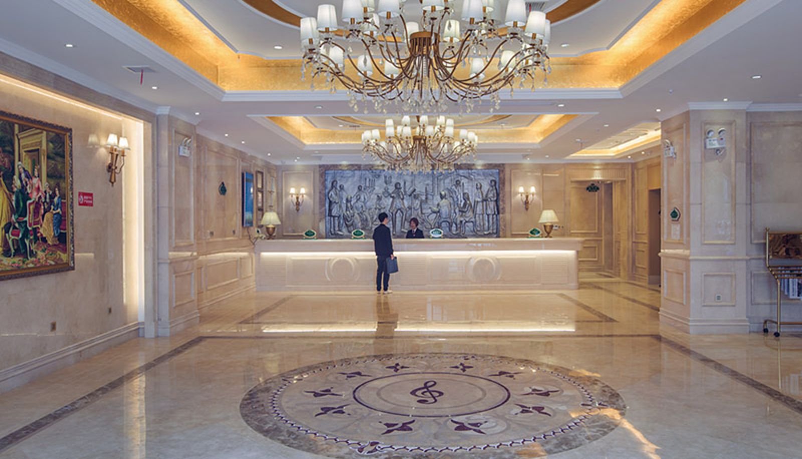 Hall - Vienna Hotel Wuhan Donghu University Dahualing Subway Station dahualing subway station, Wenhua Avenue