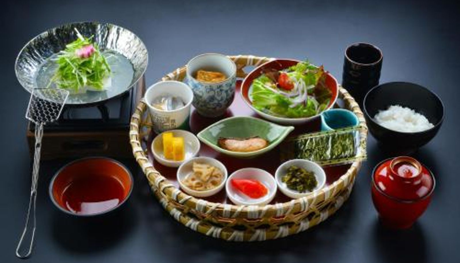 Sala prima colazione all'interno del ristorante - Kozuka Hisanoha