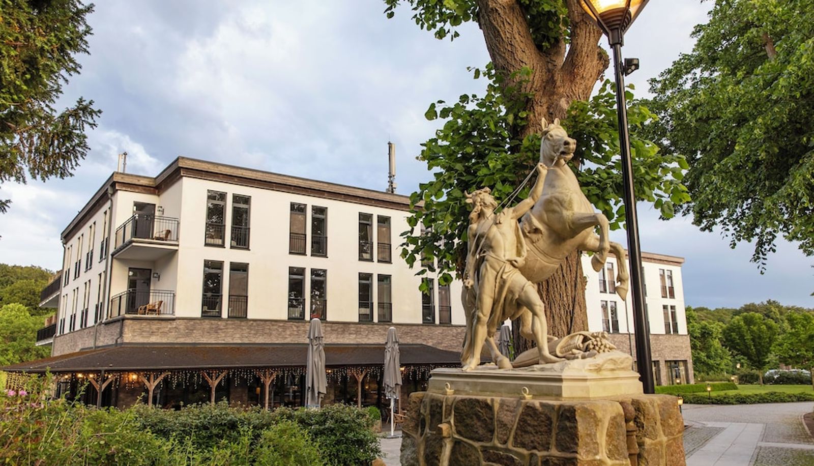 Terras - Schloss Basthorst