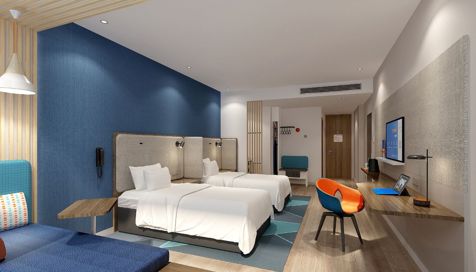 Zimmer - Holiday Inn Express PINGHU by IHG