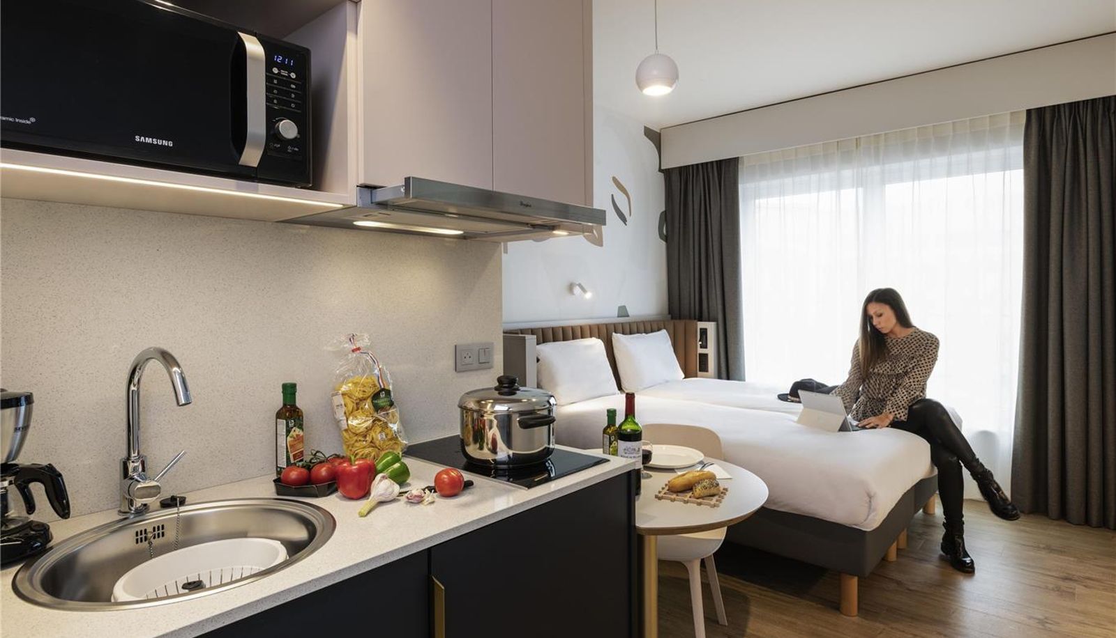 Pokój - Aparthotel Adagio Access Brussels Delta