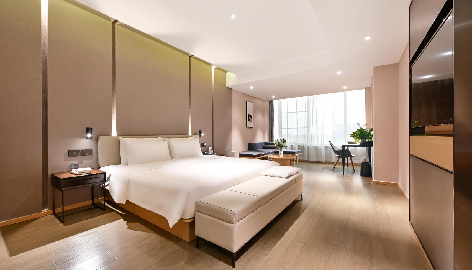 Chambre - Beijing Yizhuang New City Majuqiao Atour Hotel Majuqiao, Yizhuang Xincheng