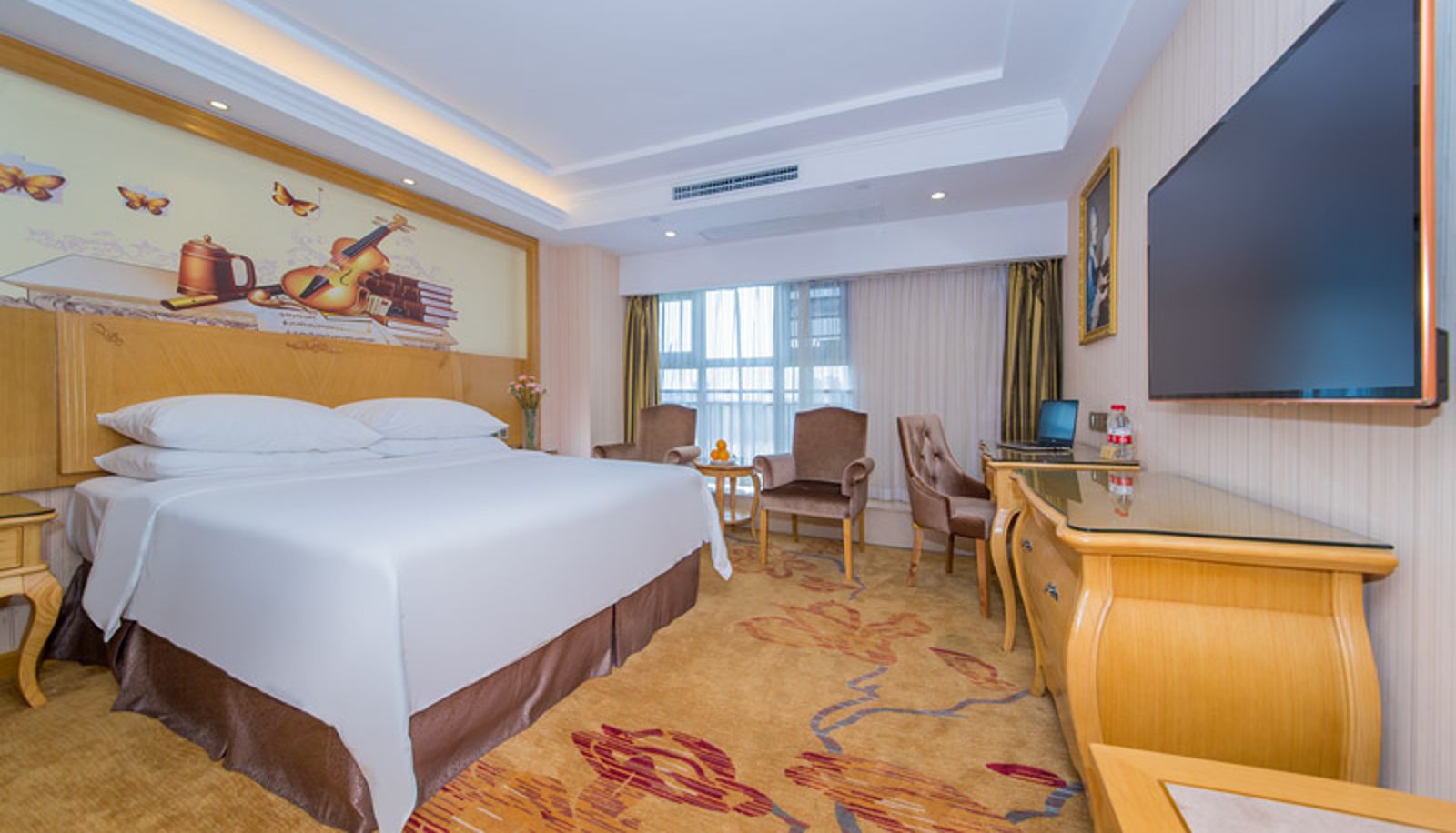 Chambre - Vienna International Hotel Wuhan Polar Ocean World Wuhan Polar Ocean World TaziLake Metro Station