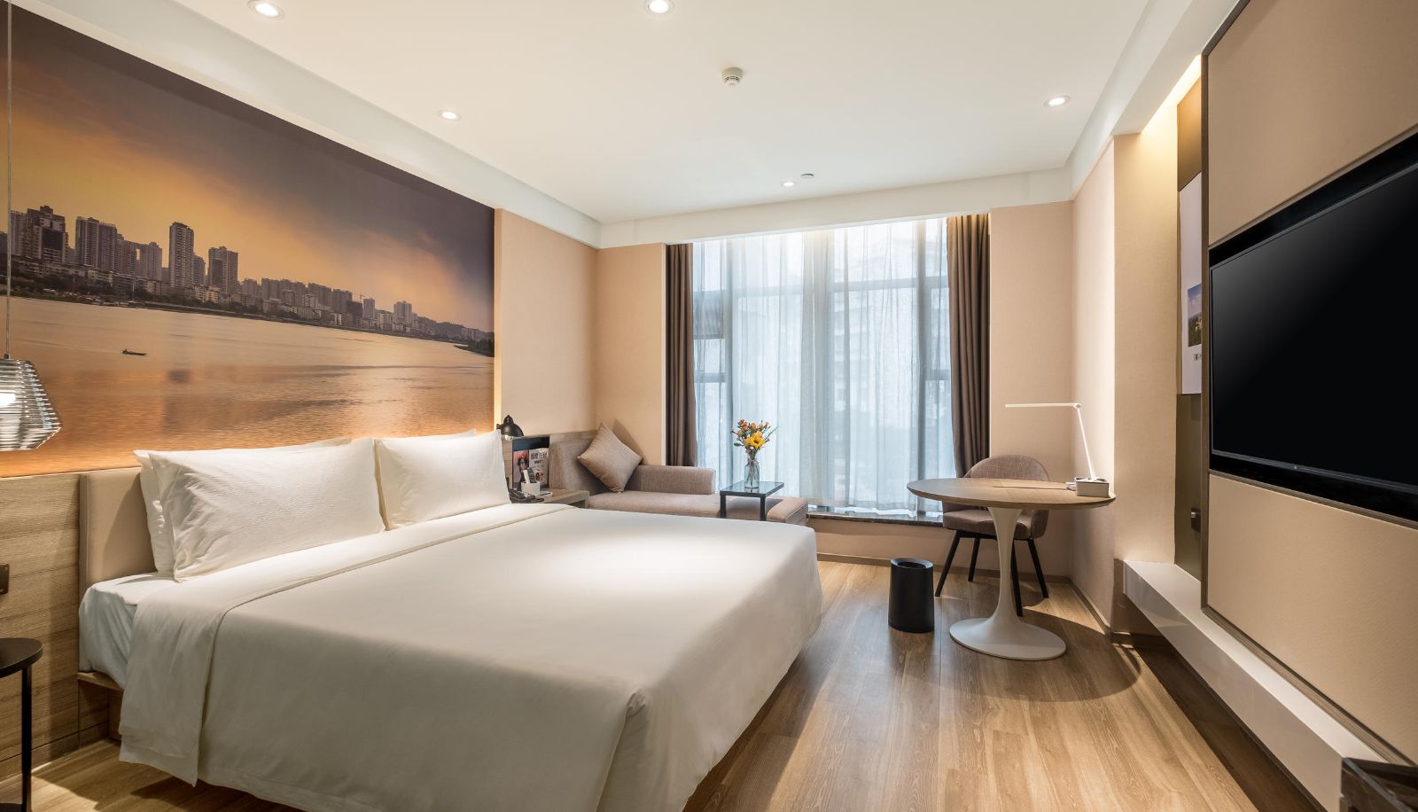 Chambre Business - Suining Chuanshan High Speed Railway Station Atour Hotel Suining Chuanshan