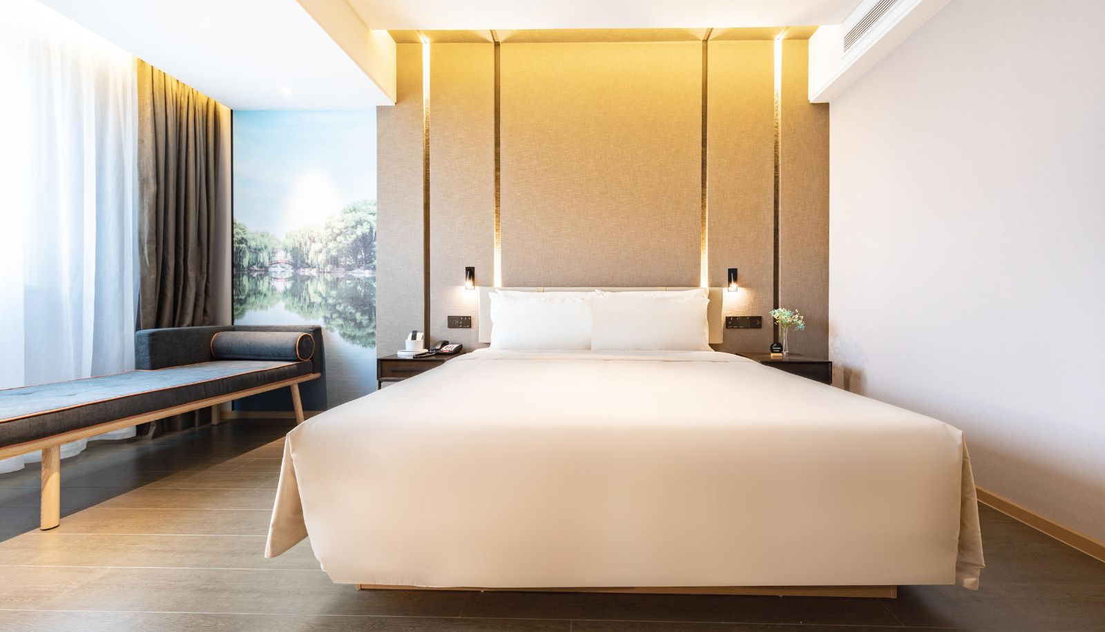 Pokój - Heze Gucheng Park Atour Hotel Bayi Road
