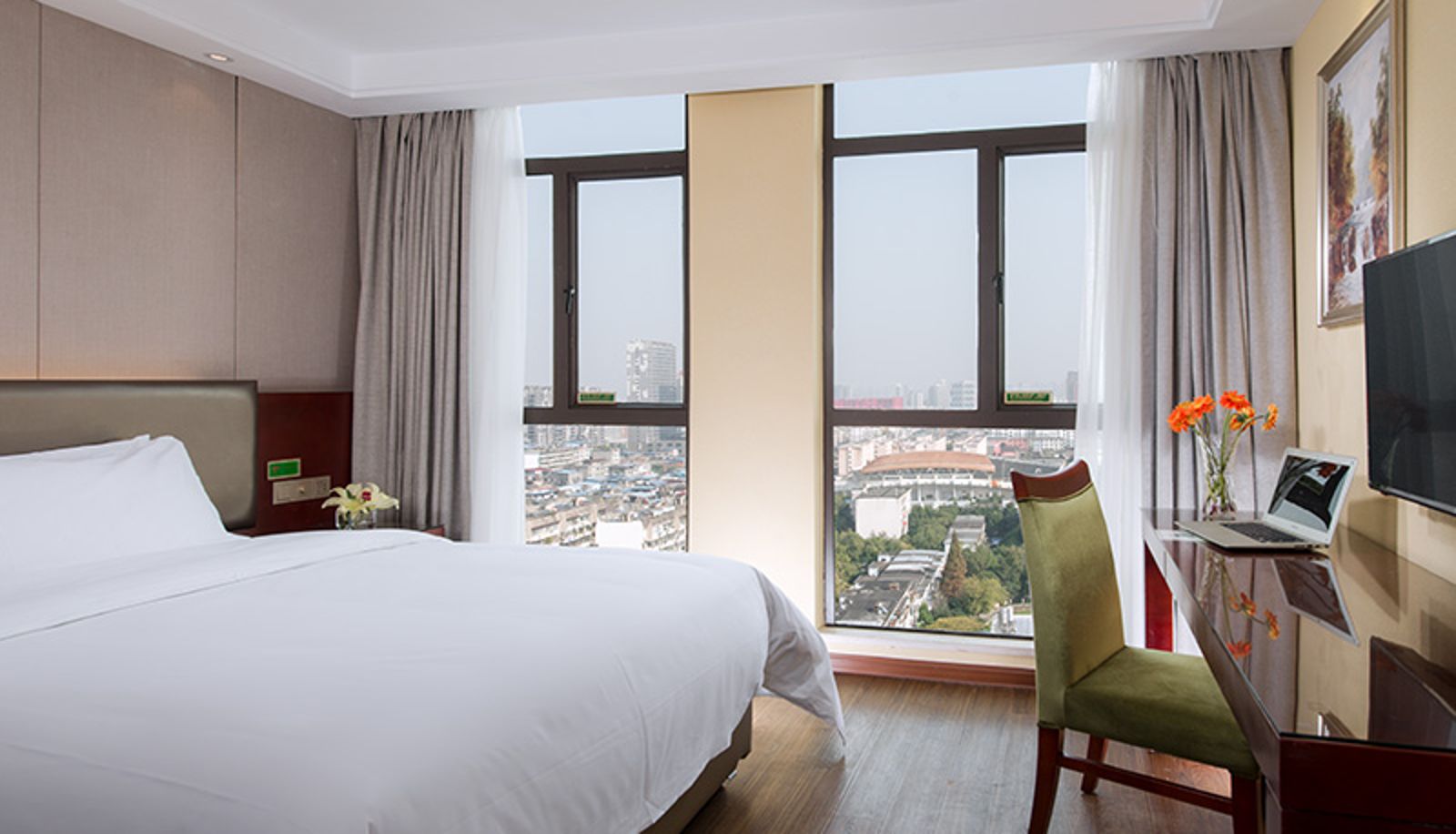 Zimmer - Vienna SanHao Hotel (Nanchang Mengshi Metabolic Village Subway Station Hotel) Nanchang Mengshidai, Xiajiacun Metro Station