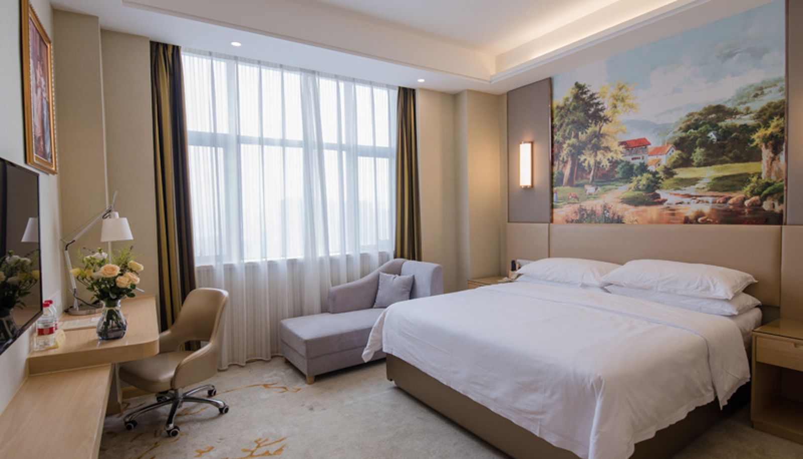 Zimmer - Vienna International Hotel Wuhan Wangjiawan Tieqia Wuhan Wangjiawan Tieqiao Square