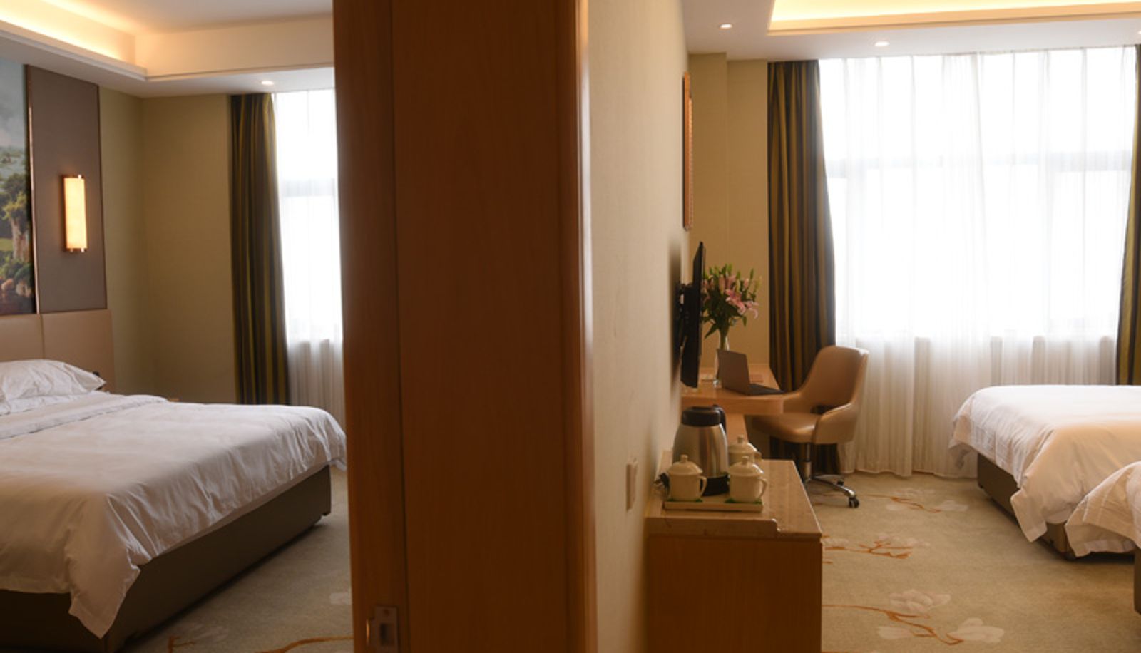 Zimmer - Vienna International Hotel Wuhan Wangjiawan Tieqia Wuhan Wangjiawan Tieqiao Square