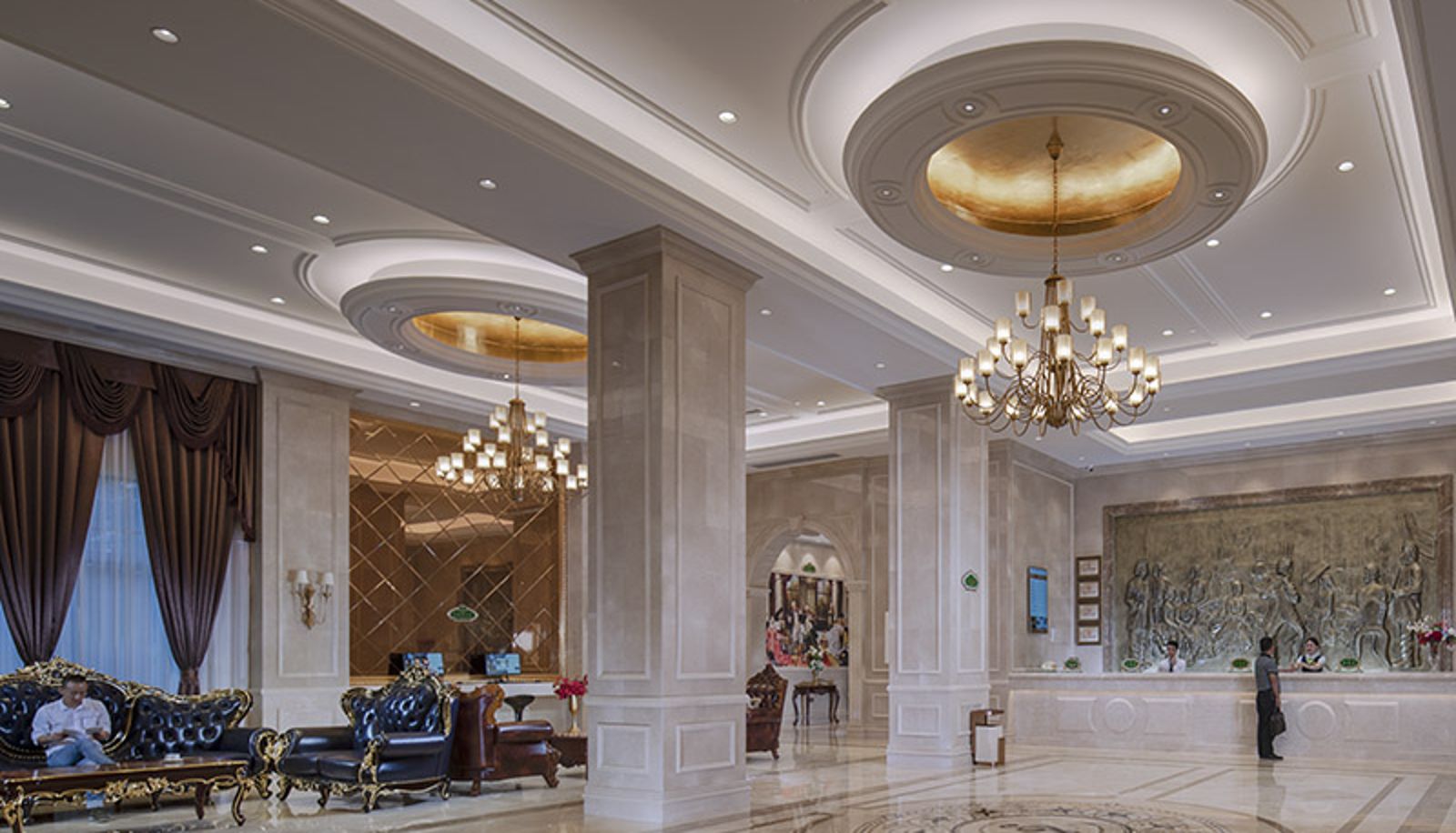 Lobby - vienna hotel (Chongqing Rongchang Binhai Hotel) Chongqing Rongchang Binhai