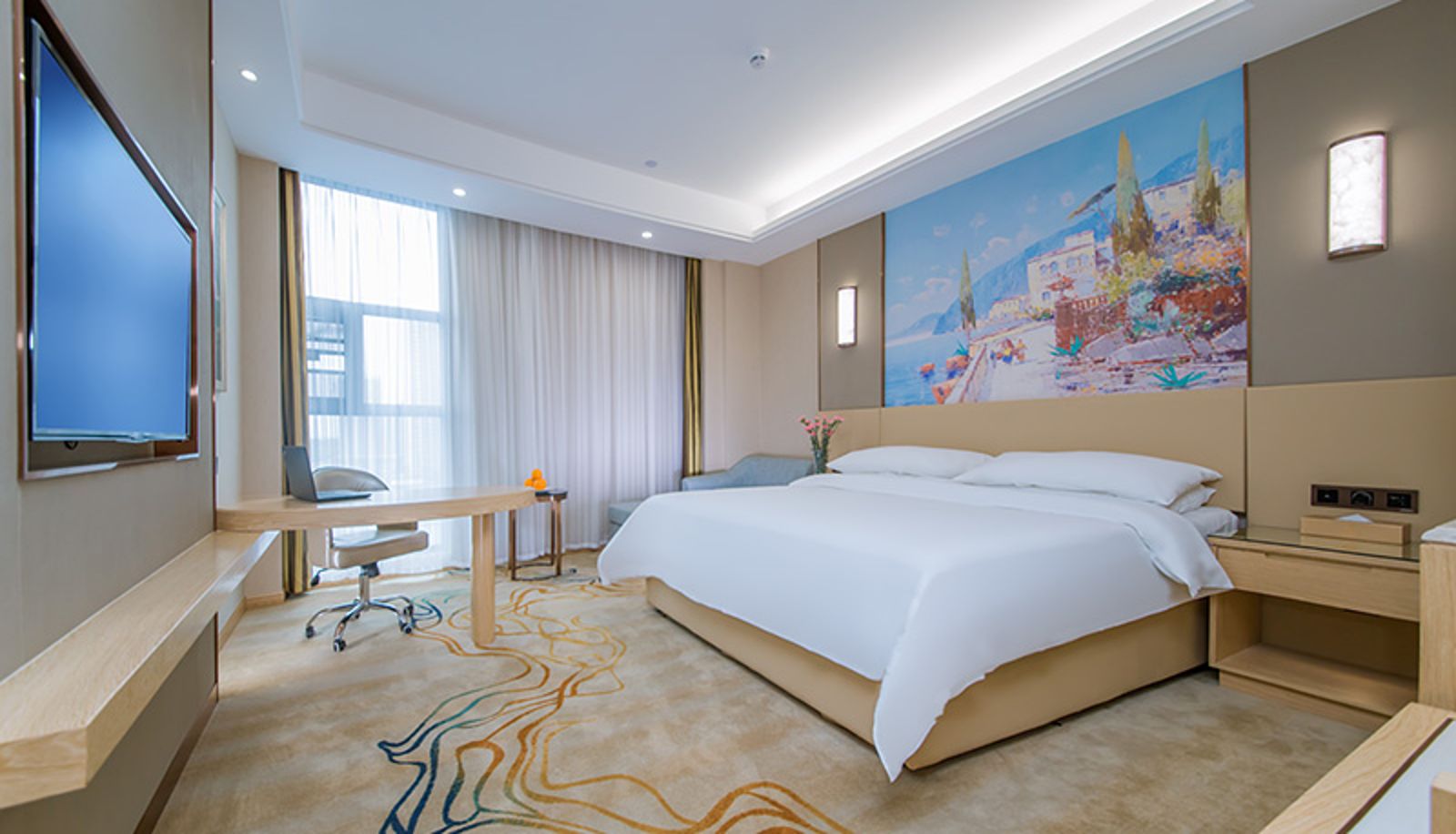 Kamer - Vienna International Hotel Huanggang Normal University Huanggang Normal College Ruitian Plaza