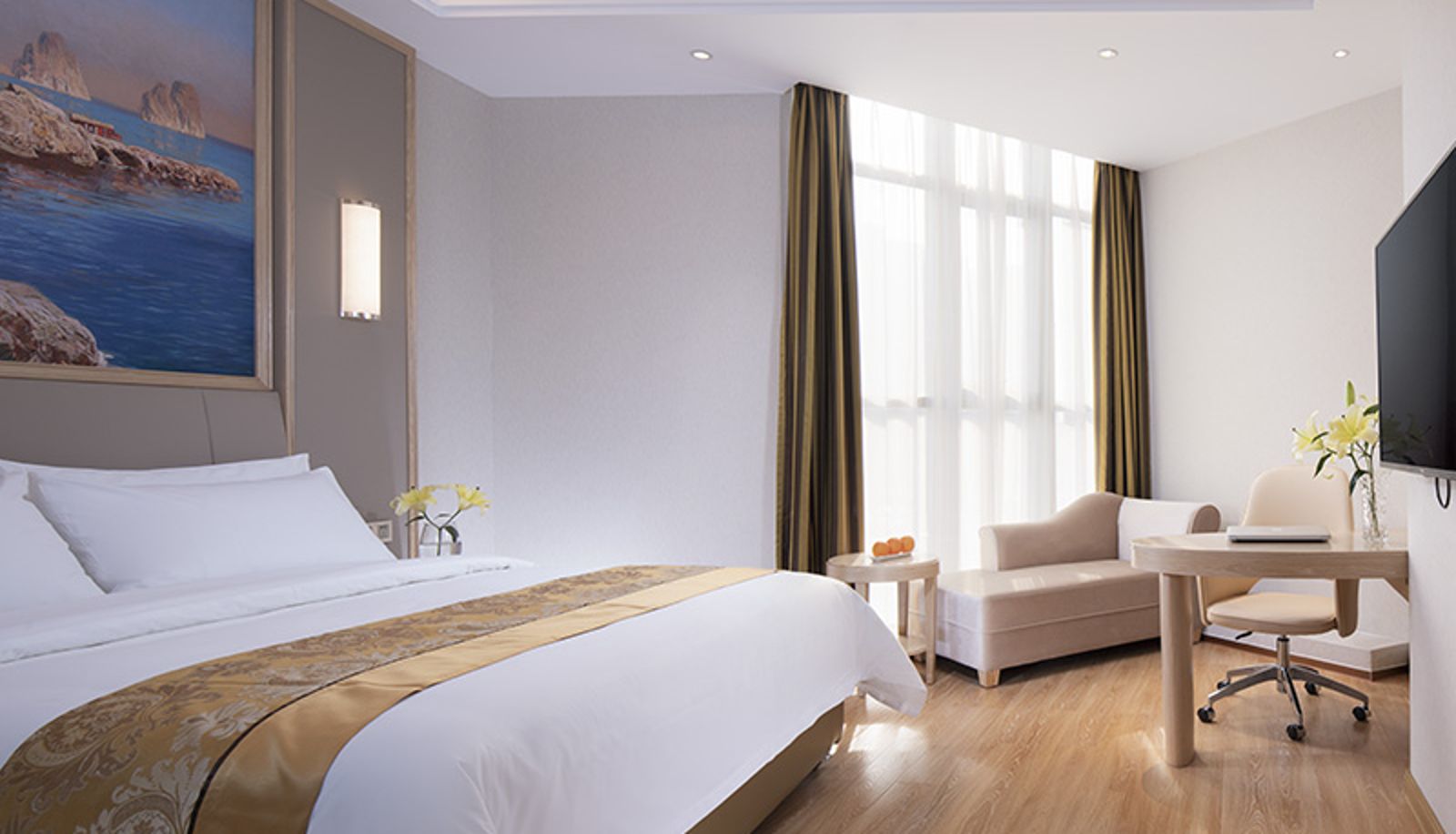 Pokój - Vienna Hotel (Zhengzhou Huiji Wanda Plaza Hotel) Zhengzhou Huiji Wanda