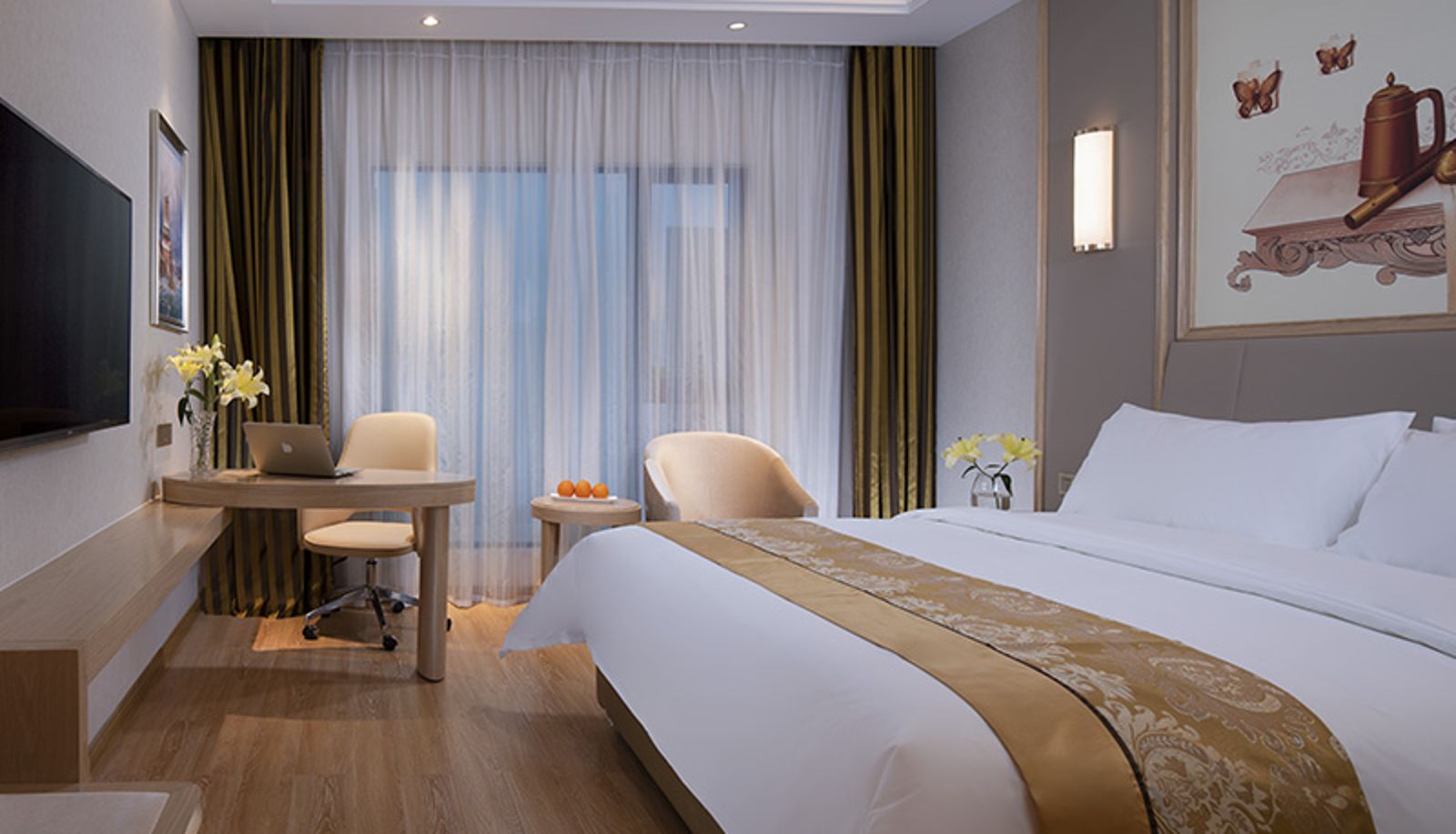 Pokój - Vienna Hotel (Zhengzhou Huiji Wanda Plaza Hotel) Zhengzhou Huiji Wanda