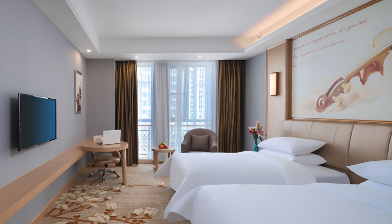 Zimmer - vienna hotel(Hefei Xin bengbu Road Hotel) Hefei Xinyu Road