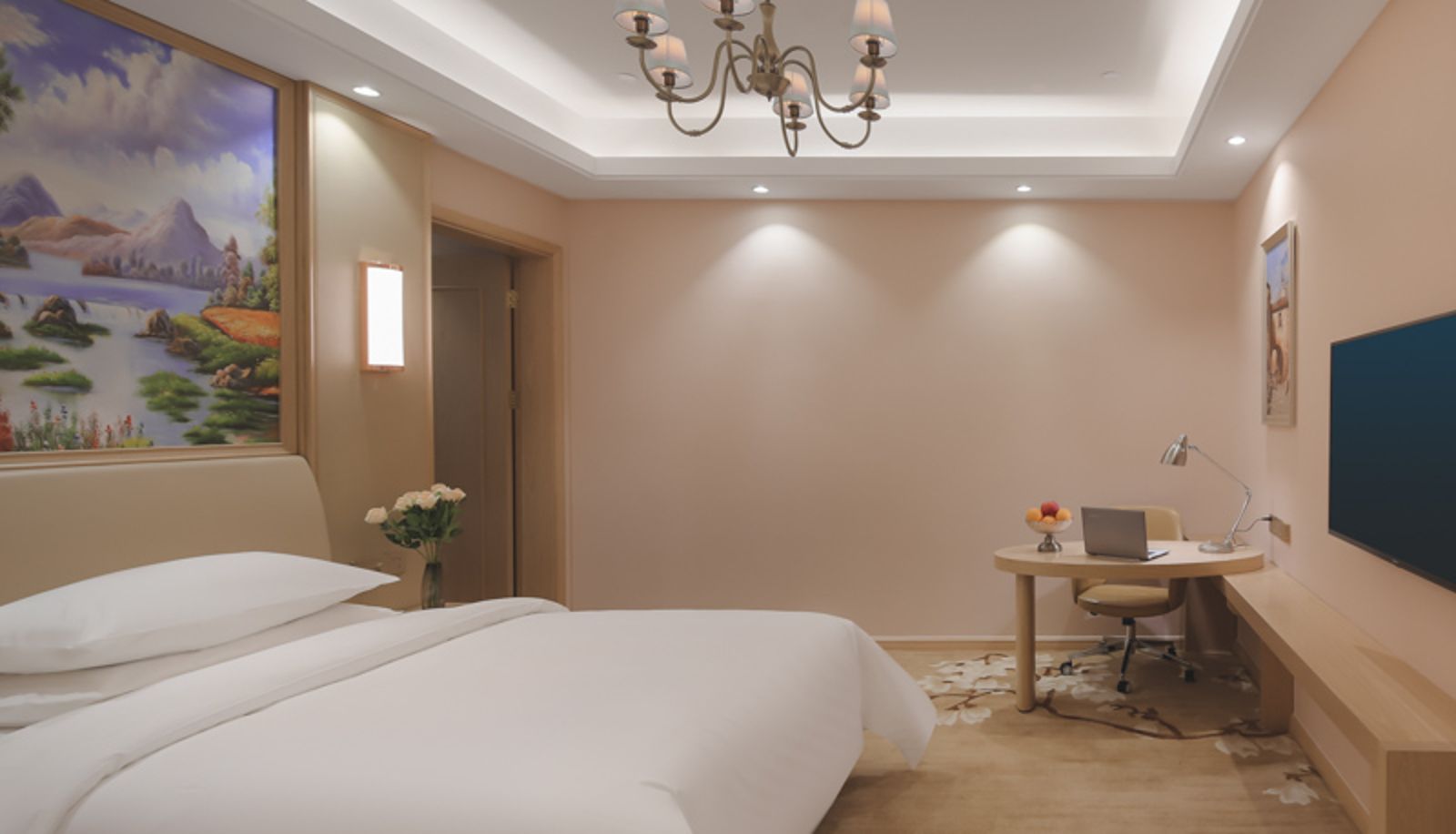 Zimmer - Jiangsu) Vienna International Hotel (Nantong Hai'an High Speed Rail Station Store Hai'an High Speed Railway Station