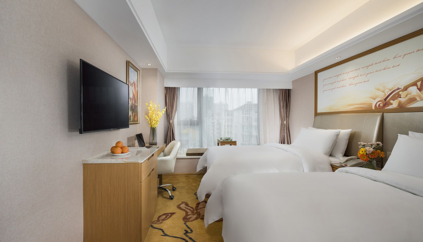 Room - vienna hotel(Zhejiang Jinhua Municipal Government Wanda Plaza Hotel) Jinhua Municipal Government, Wanda Plaza