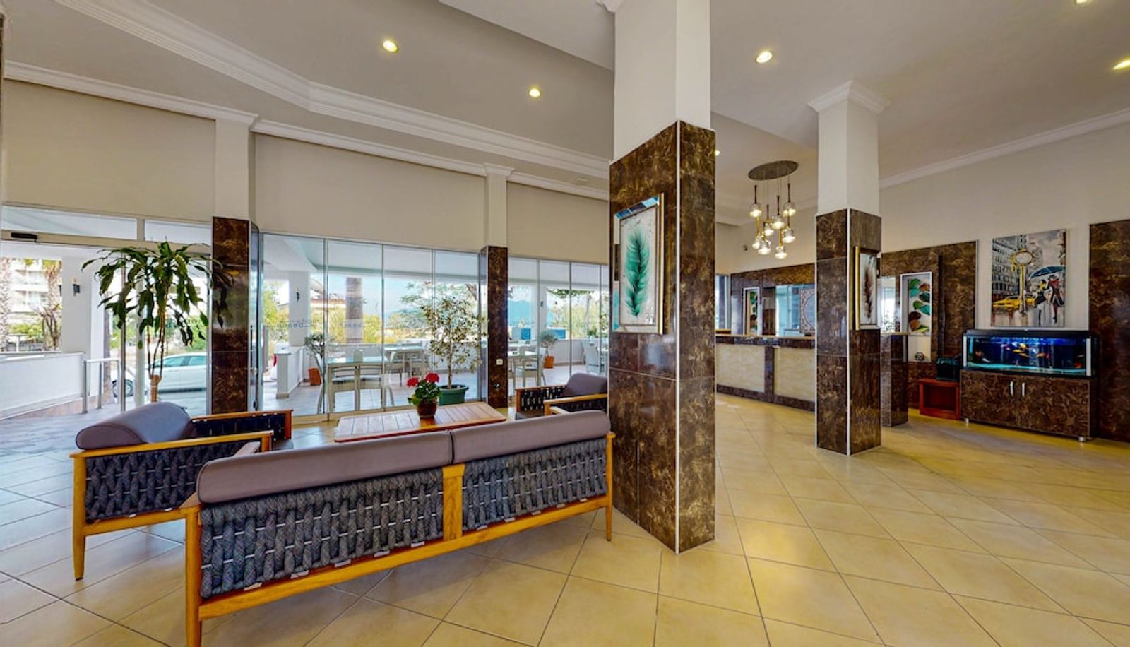 Réception - Moda Beach Hotel