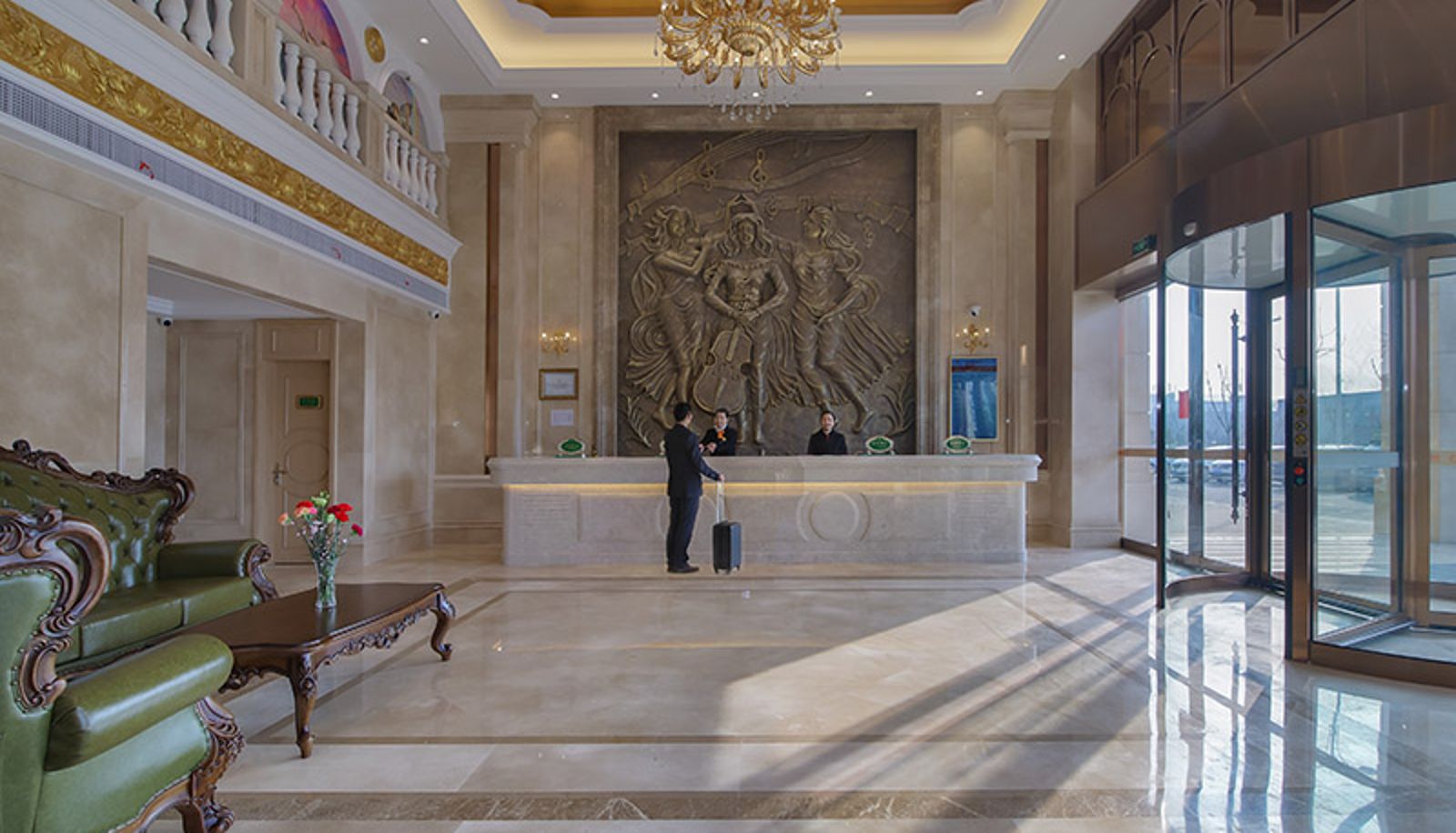 Lobby - vienna hotel( Hefei Lujiang International Building Materials City Hotel) (No. 5 Middle School Hotel) Hefei Lujiang International Building Material City