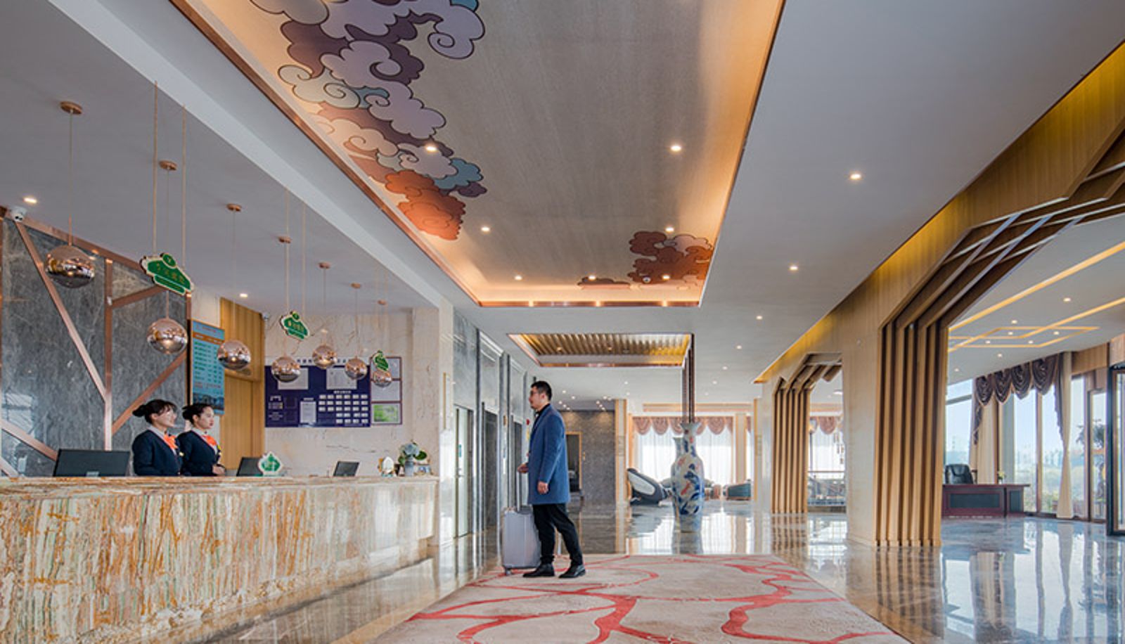 Lobby - Vienna Classic Hotel (Kunming Linhu Wetland Resort Hotel)