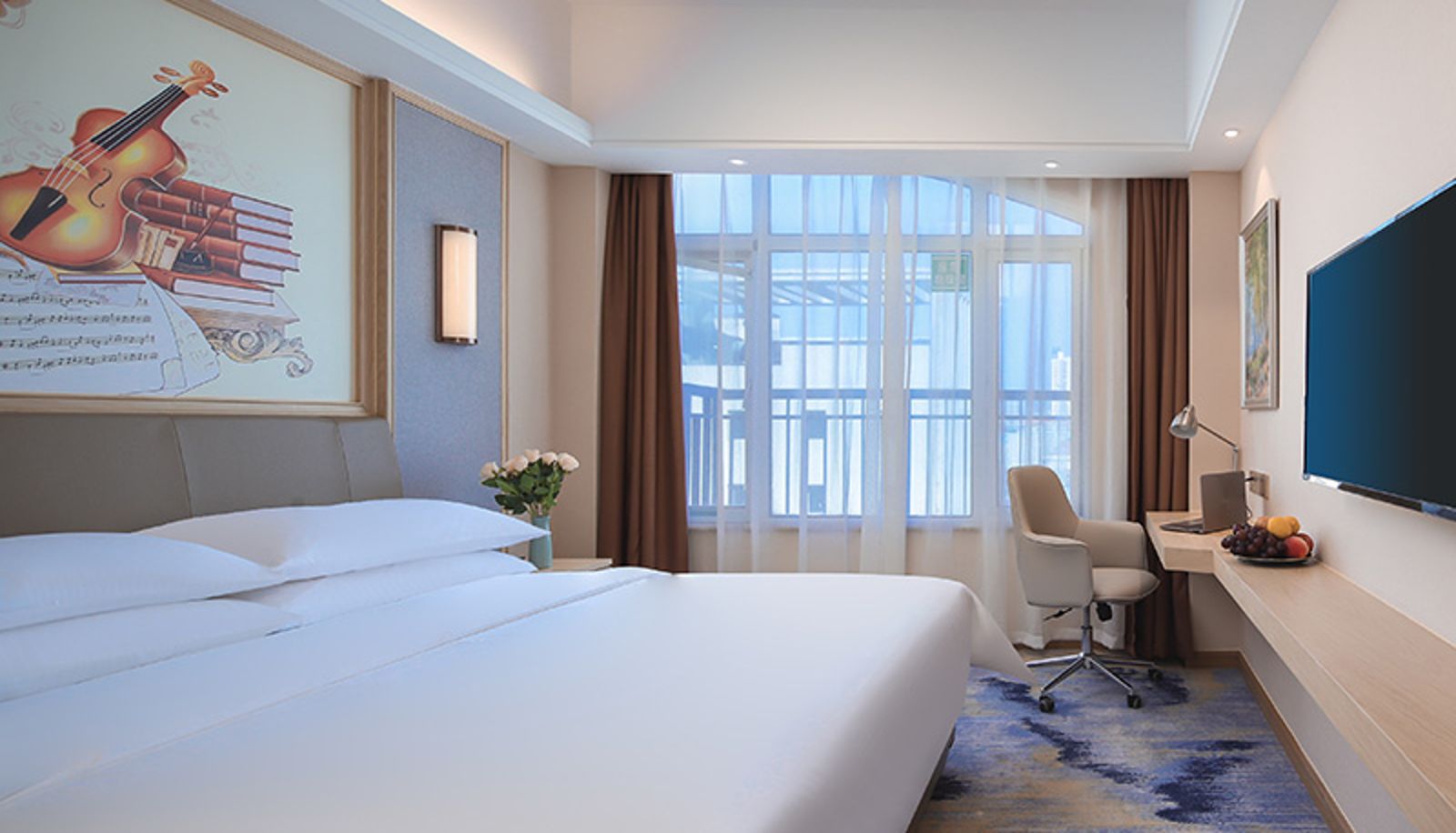 Kamer - Vienna International Hotel Tianjin Binhai New Area Tanggu Subway Station Tianjin Tanggu metro station store