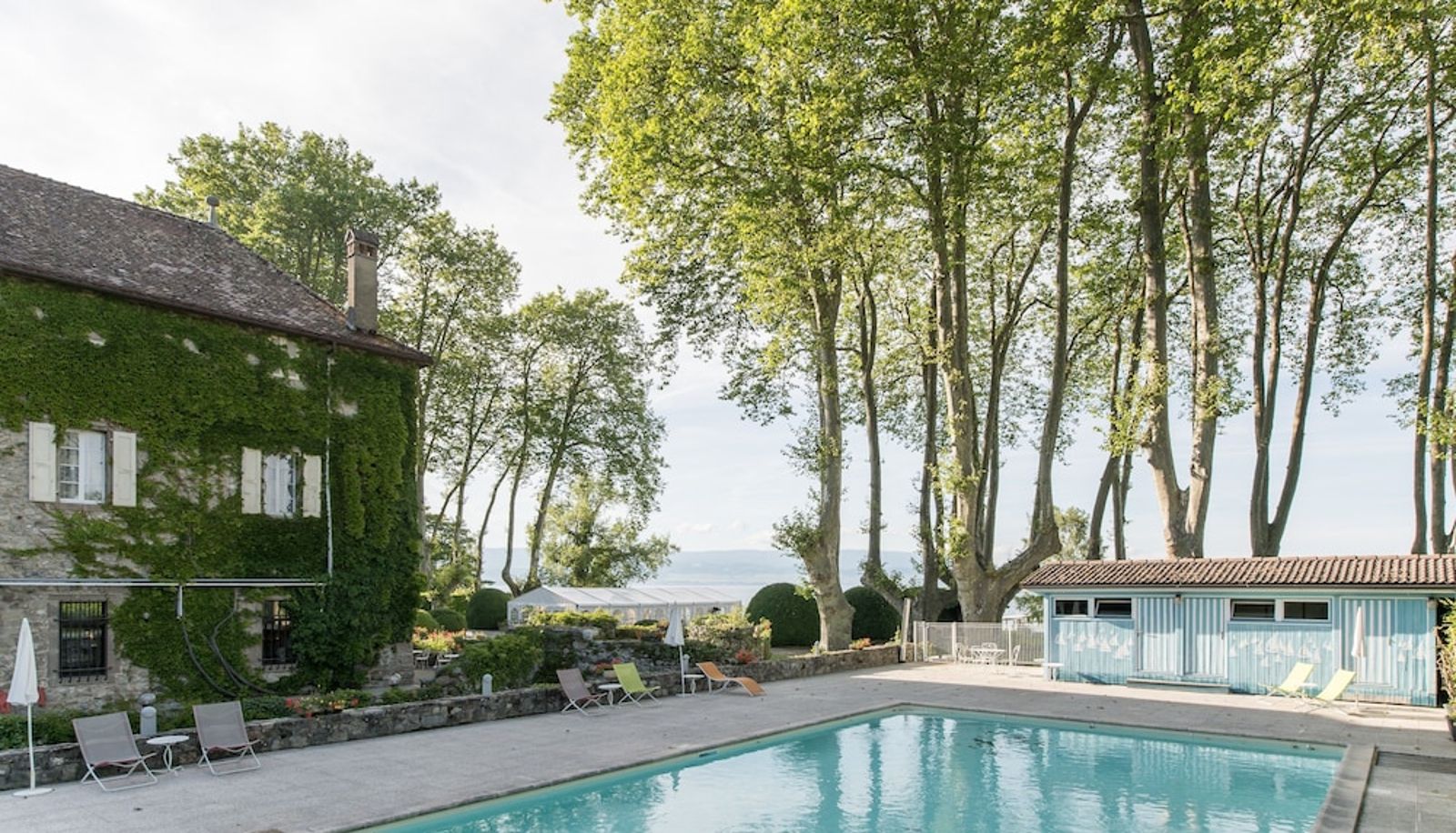 Pool - Château de Coudrée