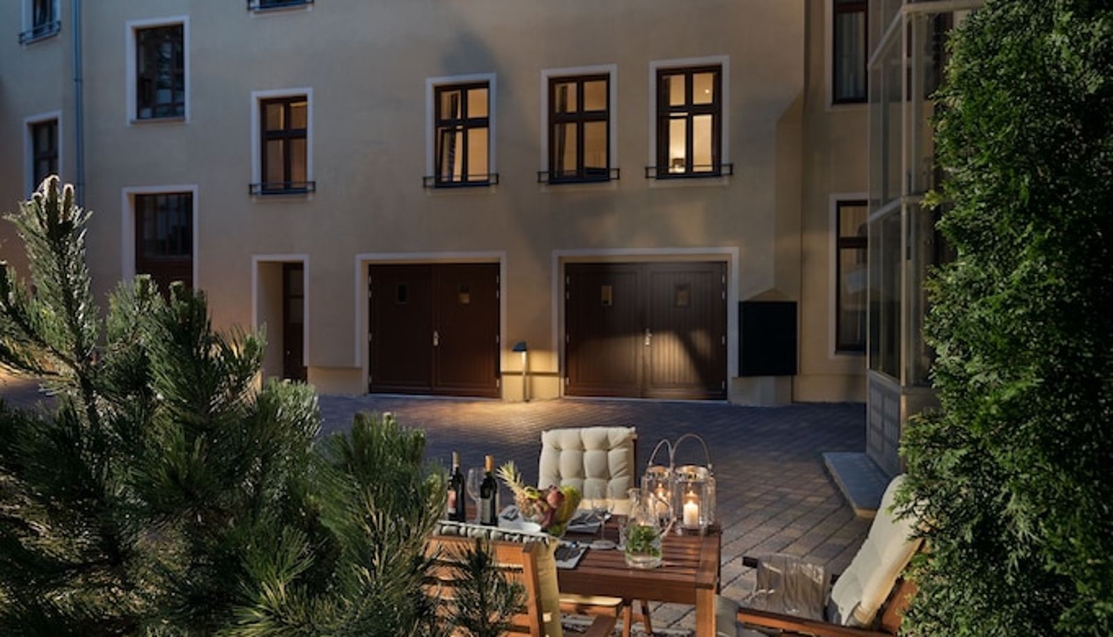Terrasse - Luxoise Apartments Berlin Friedrichshain