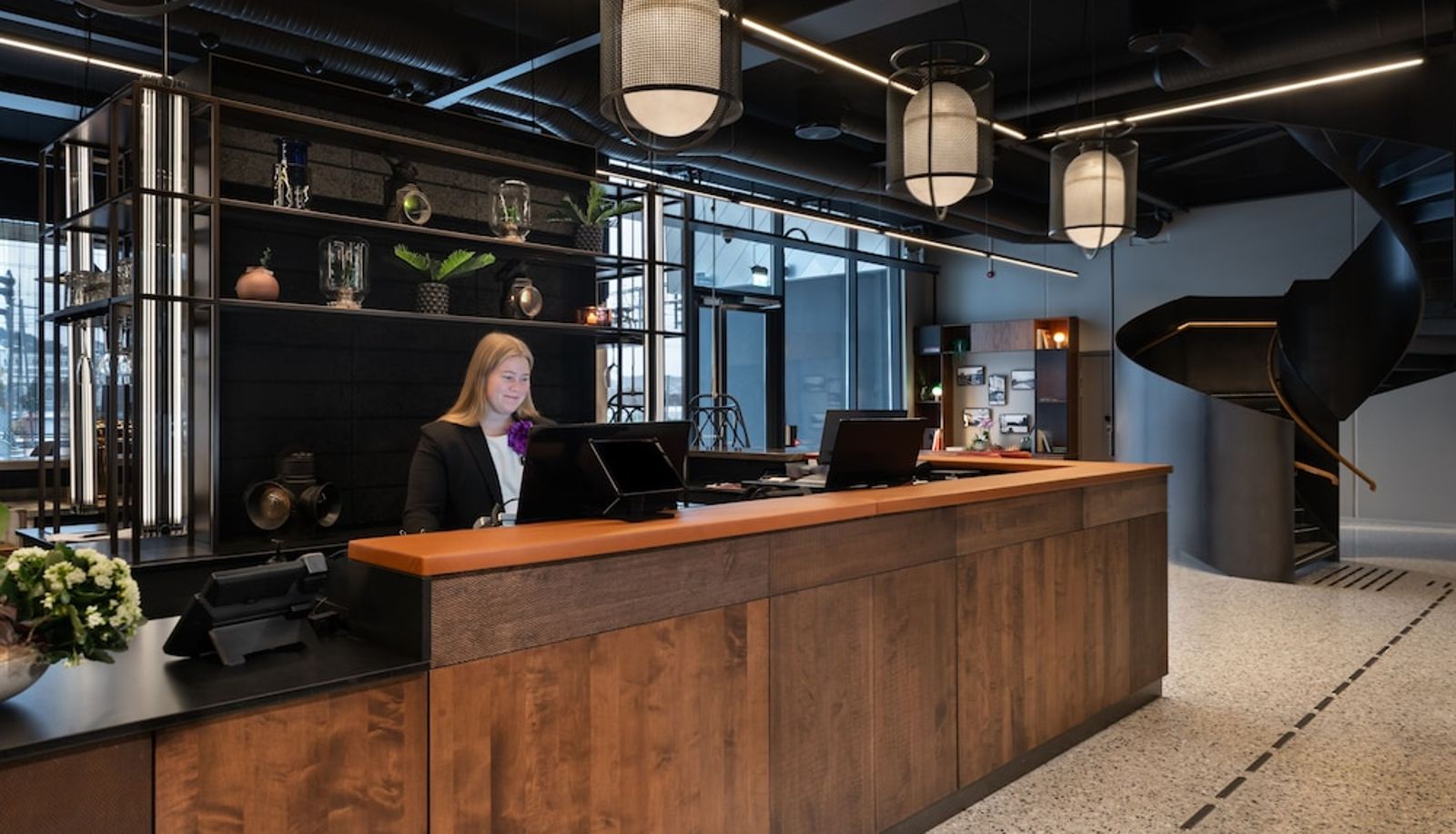 Recepción - Quality Hotel River Station