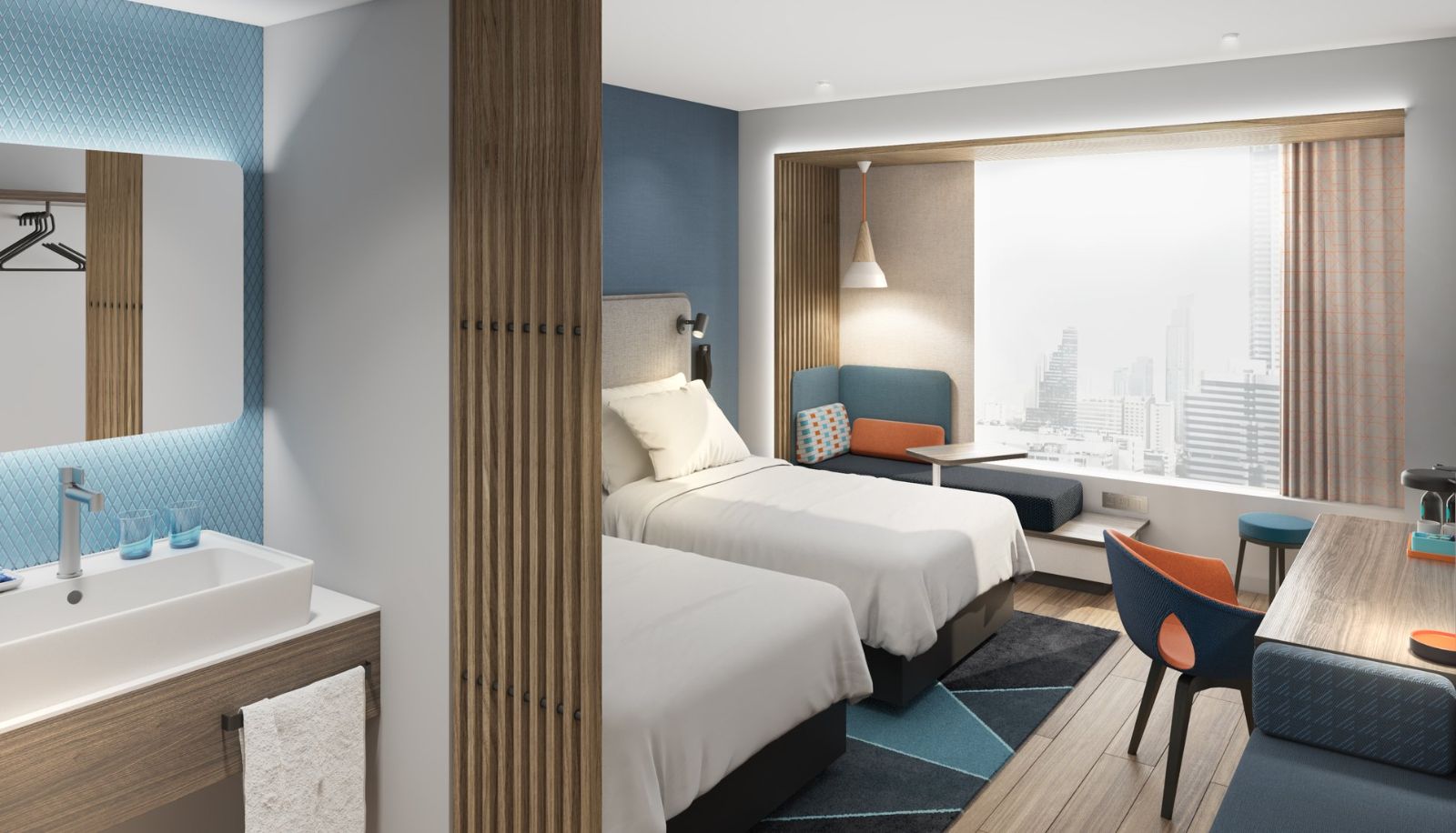 Habitación - Holiday Inn Express SHANGHAI PUDONG CHUANSHA by IHG