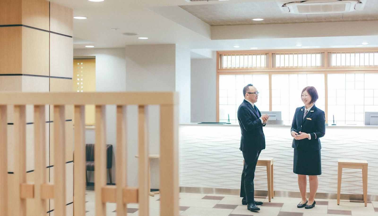 Reception - Kuretake Inn Premium Ogakiekimae