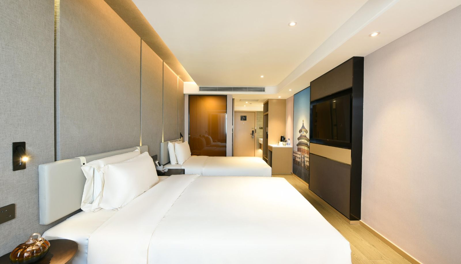 Zimmer - Atour Hotel at Liyuan Subway Station in Tongzhou  Beijing Beijing ,Tongzhou Liyuan MTR Station