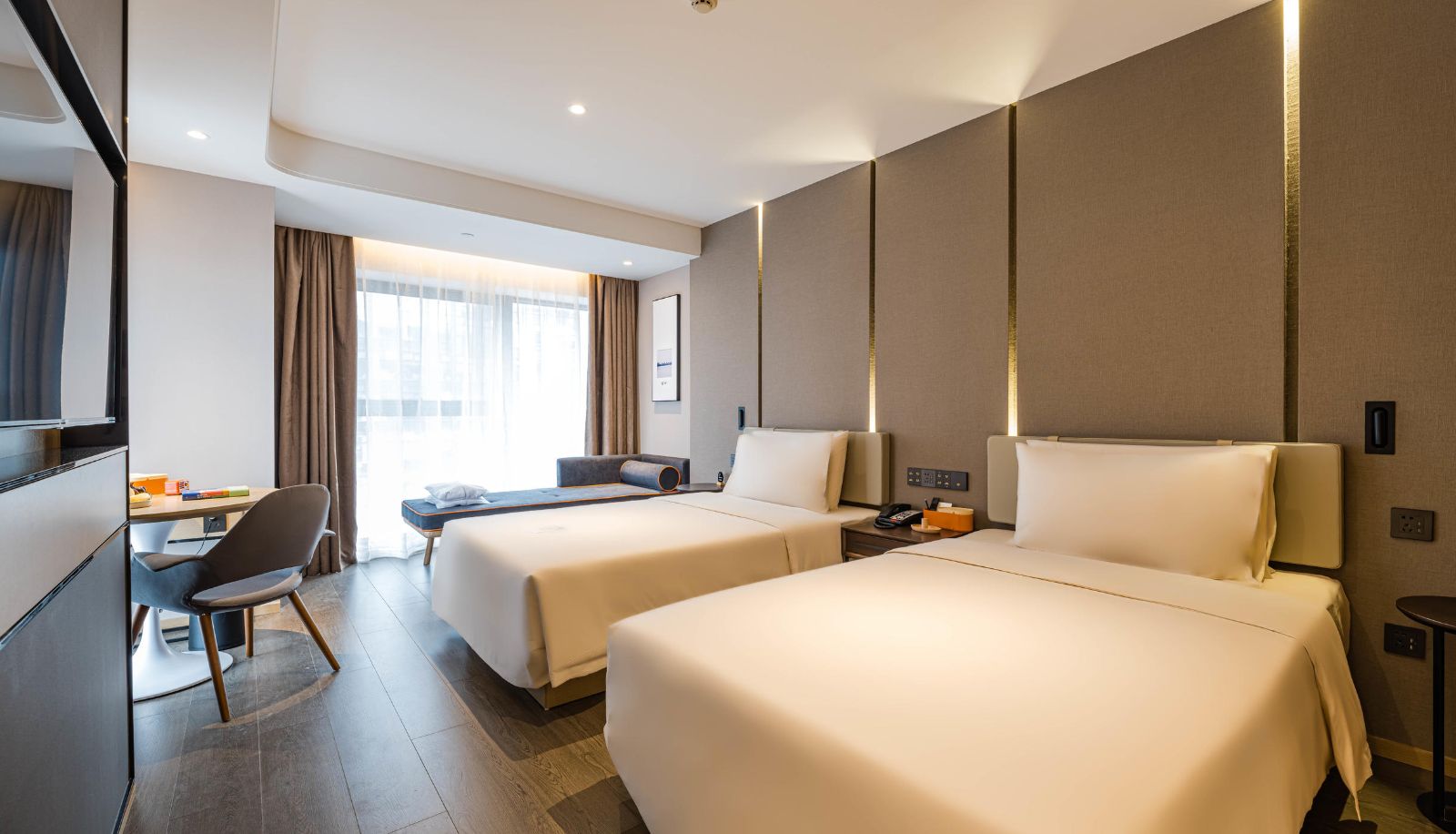 Business-Zimmer - Hangzhou Huanglong Vanke College Road Atour Hotel Wanke College Road Huanglong Hangzhou