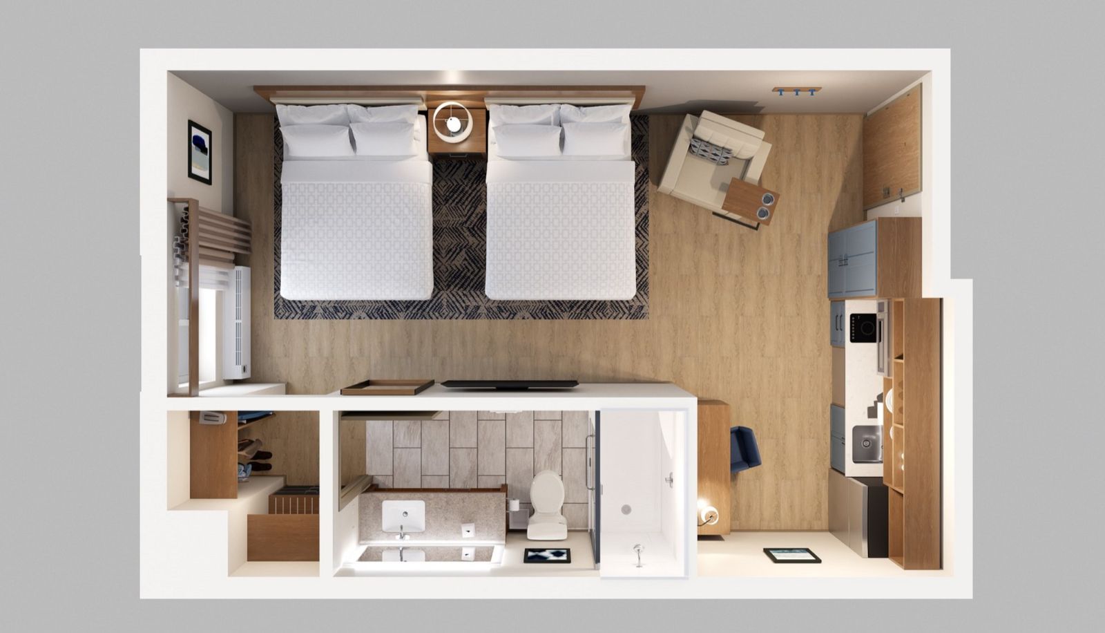 Zimmer - Candlewood Suites SAN ANTONIO - SCHERTZ by IHG