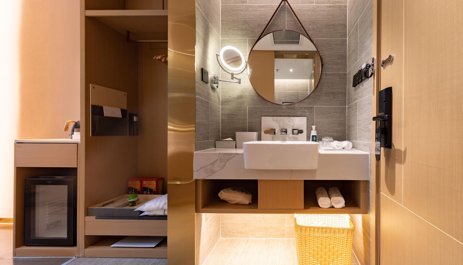 Kamer - Shenzhen Nanshan Shenzhen Bay Atour Light Residence Hotel Shenzhen wan