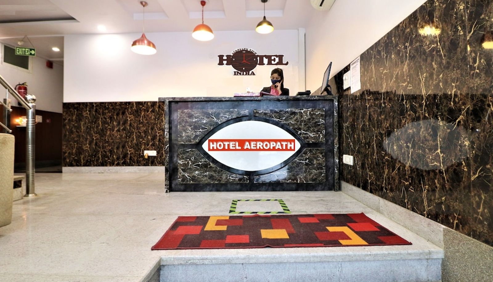 Recepción - Hotel Aeropath
