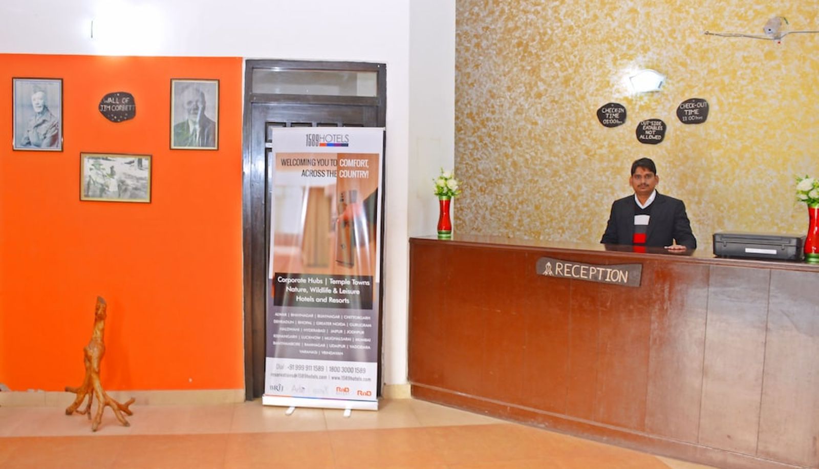 Reception - Tiger Den Click Resort Corbett